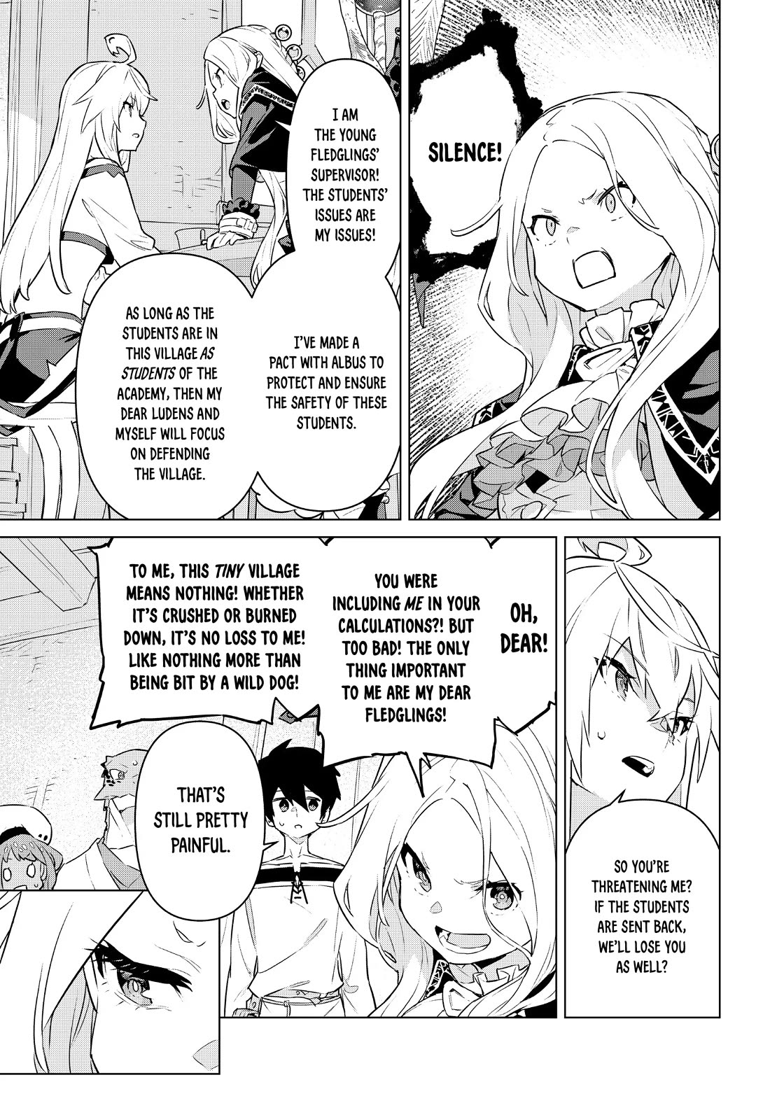 Mahoutsukai Reimeiki Chapter 35 page 16 - Chapter 35: GRADUATION EXAM