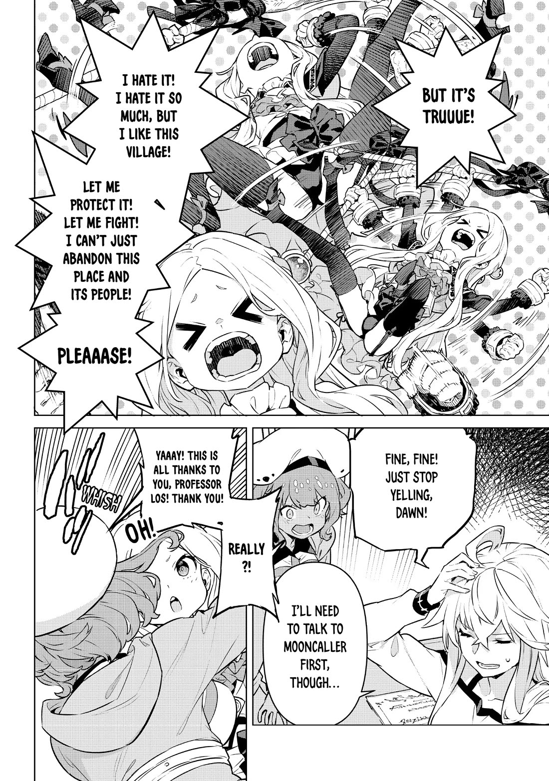 Mahoutsukai Reimeiki Chapter 35 page 17 - Chapter 35: GRADUATION EXAM