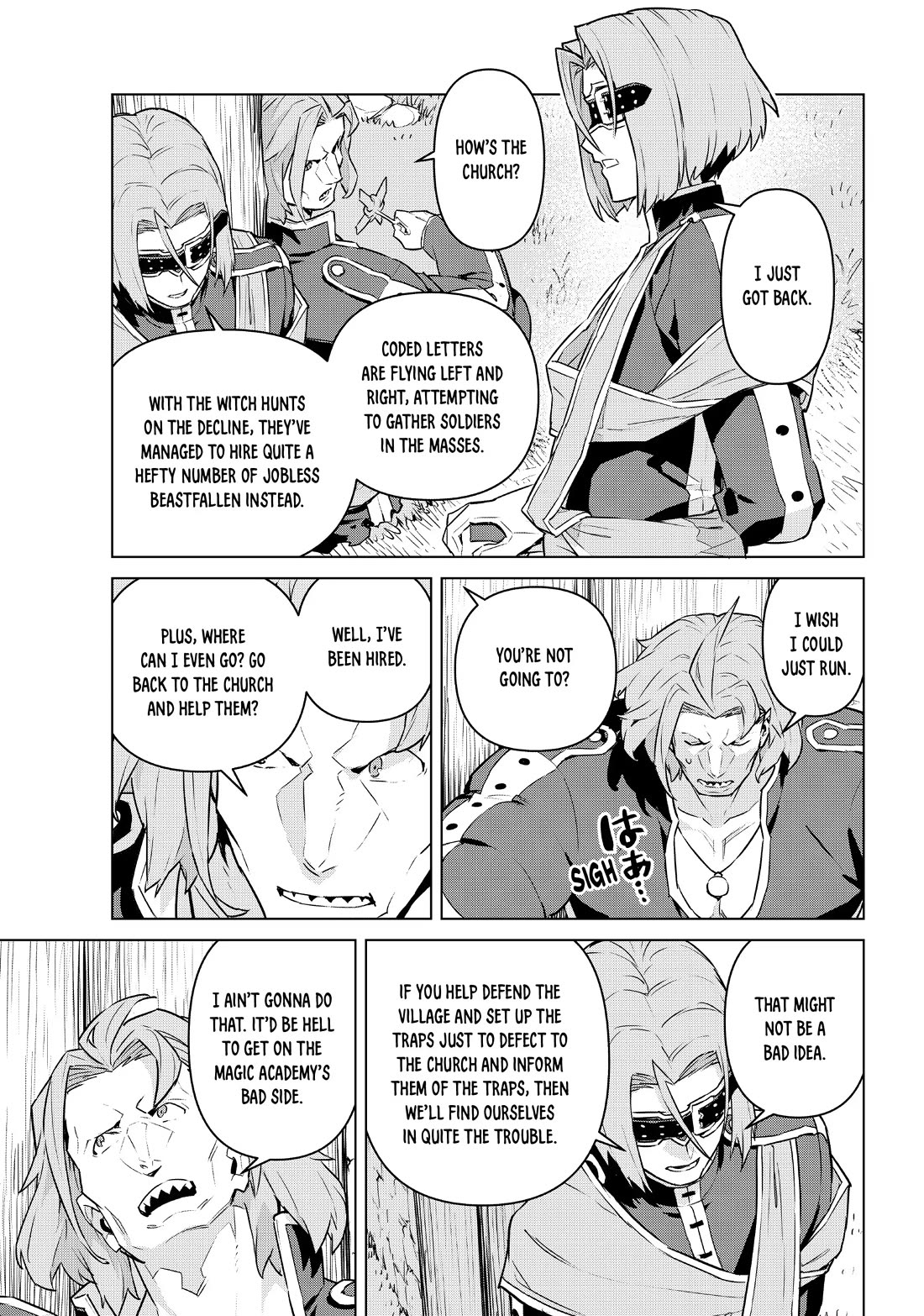 Mahoutsukai Reimeiki Chapter 35 page 22 - Chapter 35: GRADUATION EXAM