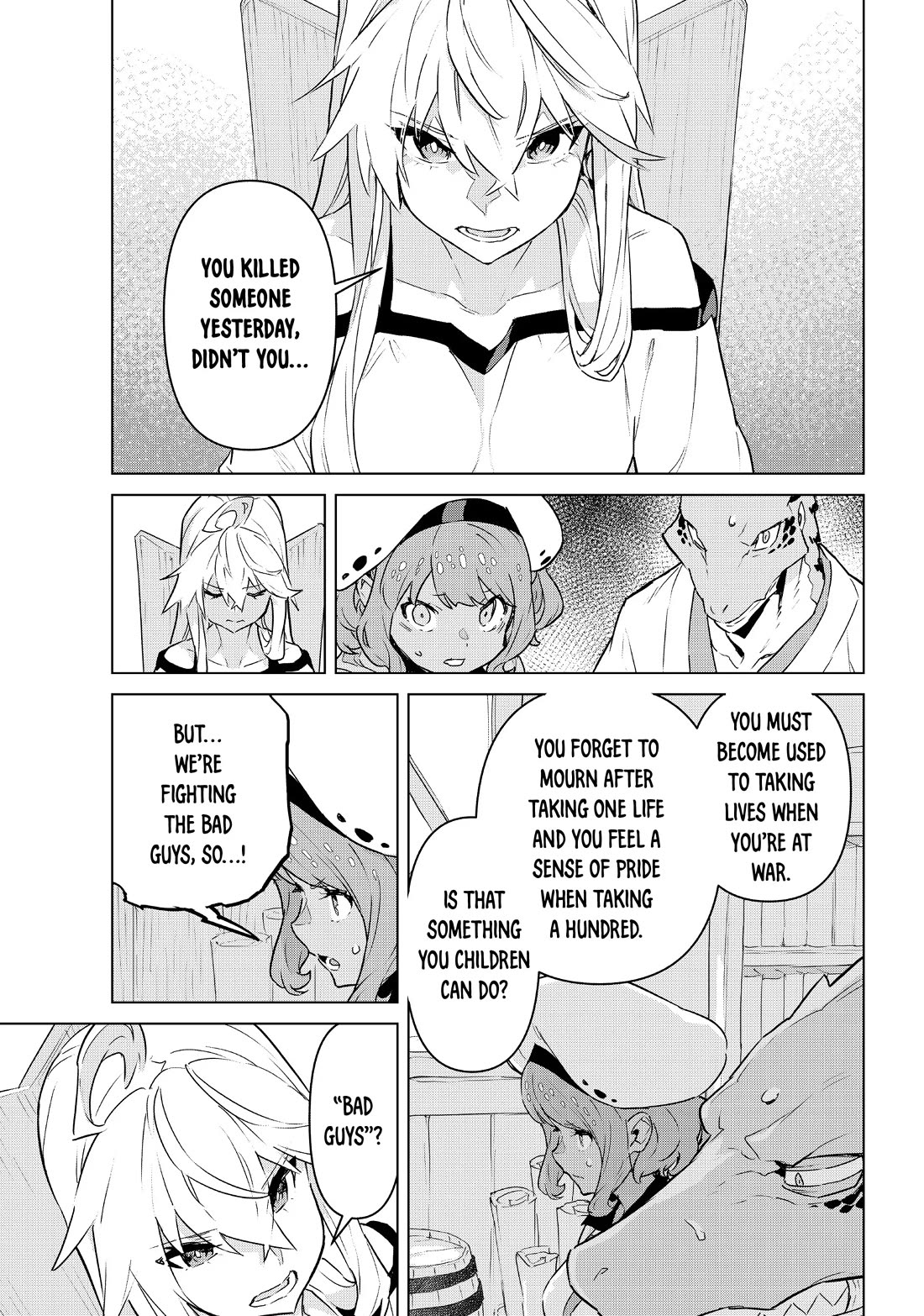 Mahoutsukai Reimeiki Chapter 35 page 6 - Chapter 35: GRADUATION EXAM