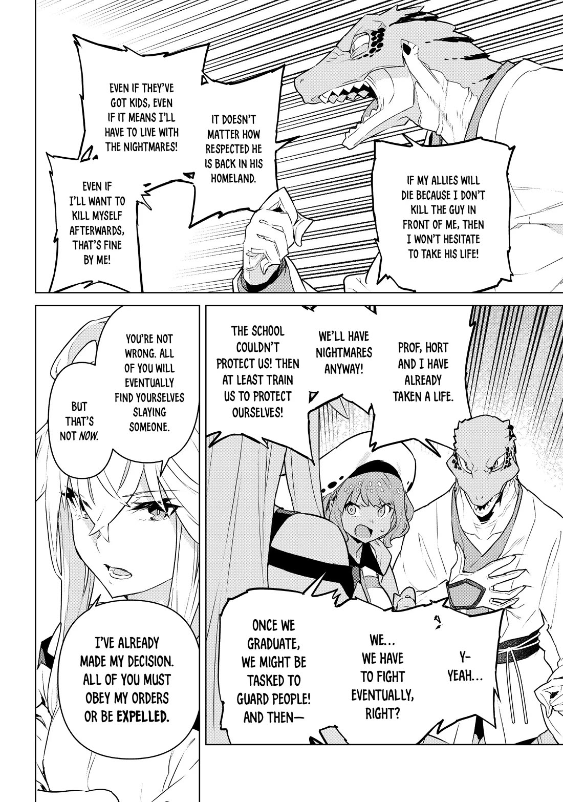 Mahoutsukai Reimeiki Chapter 35 page 9 - Chapter 35: GRADUATION EXAM