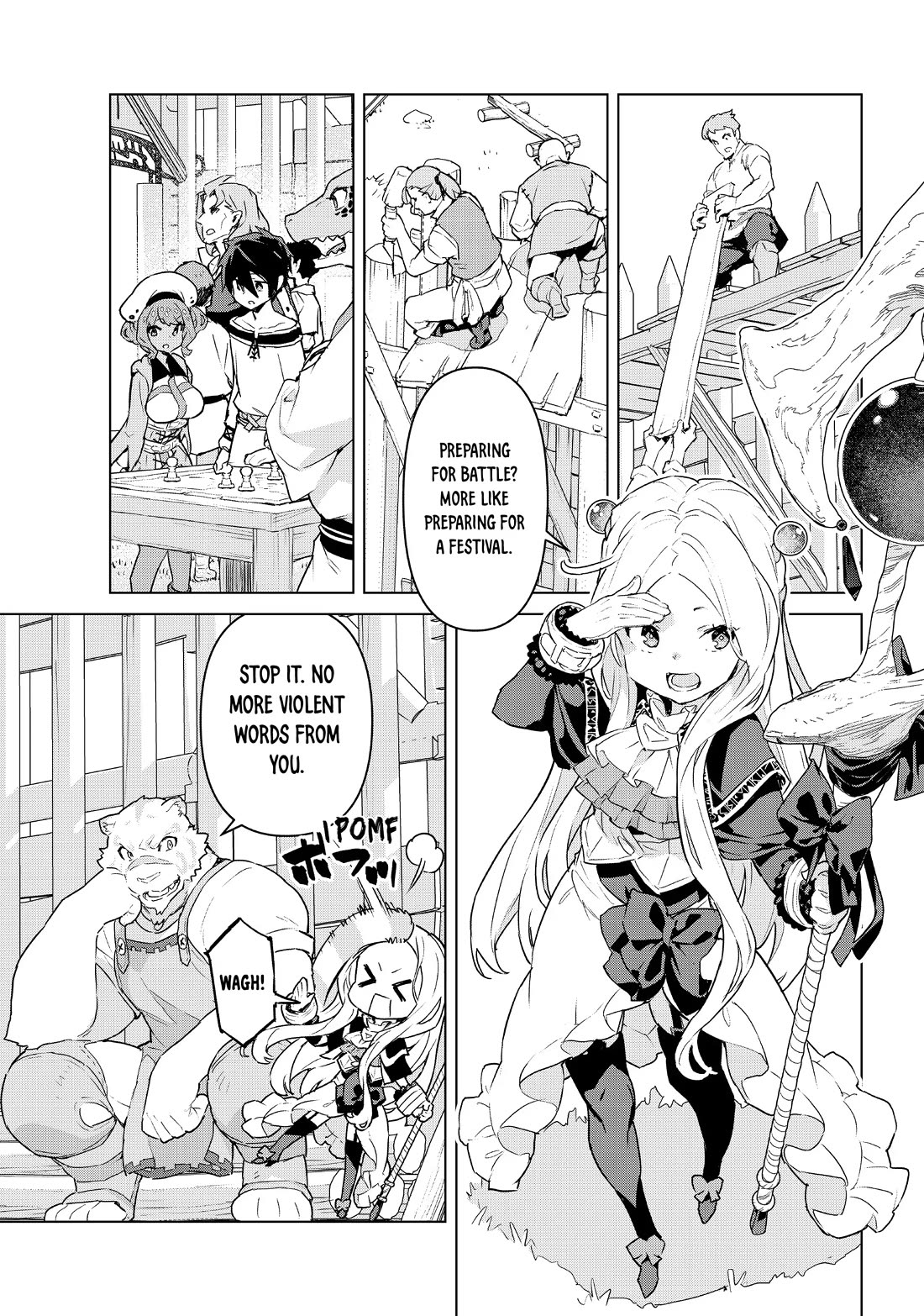 Mahoutsukai Reimeiki Chapter 36 page 1 - Chapter 36: PREPARE FOR BATTLE