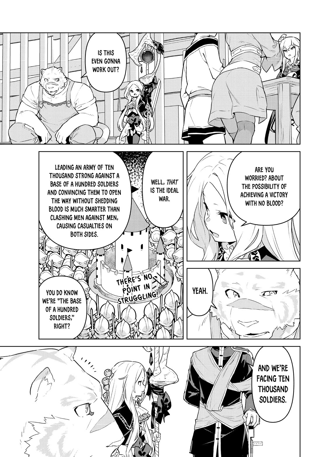 Mahoutsukai Reimeiki Chapter 36 page 10 - Chapter 36: PREPARE FOR BATTLE