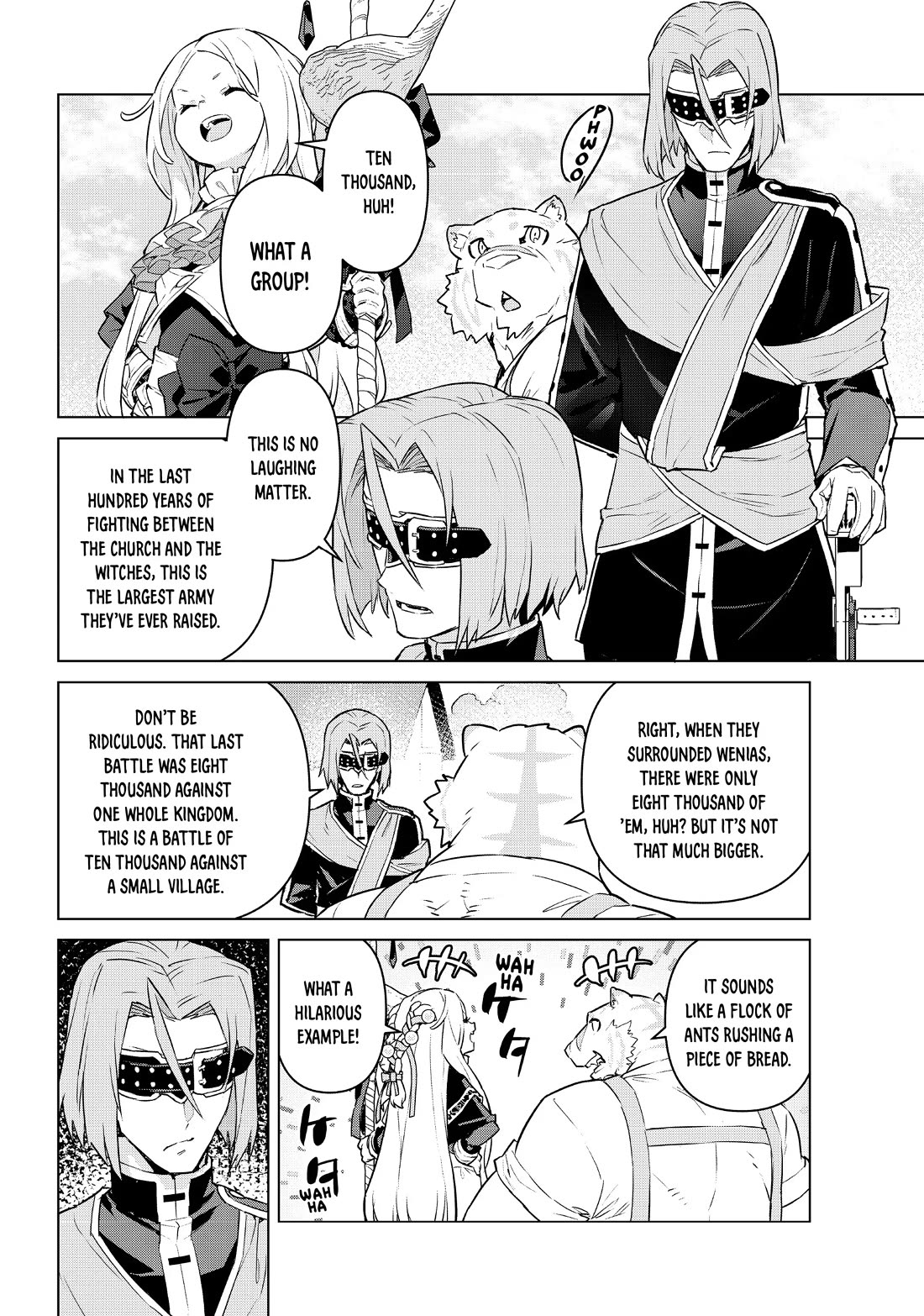 Mahoutsukai Reimeiki Chapter 36 page 11 - Chapter 36: PREPARE FOR BATTLE