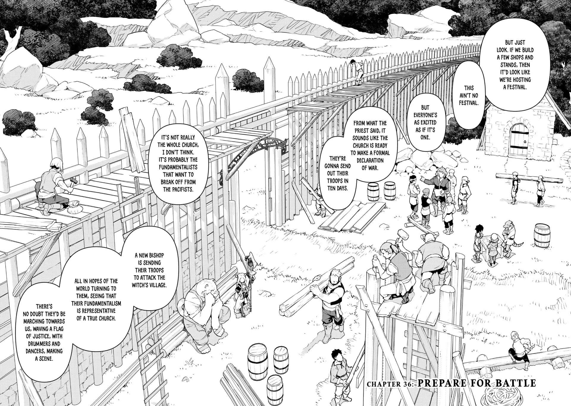 Mahoutsukai Reimeiki Chapter 36 page 2 - Chapter 36: PREPARE FOR BATTLE