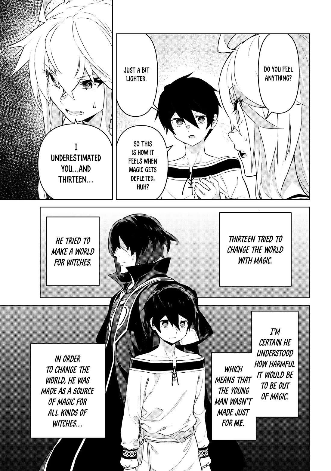 Mahoutsukai Reimeiki Chapter 37 page 12 - Chapter 37: THE ABYSS SORCERER