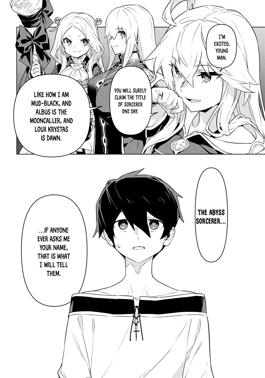 Mahoutsukai Reimeiki Chapter 37 page 13 - Chapter 37: THE ABYSS SORCERER