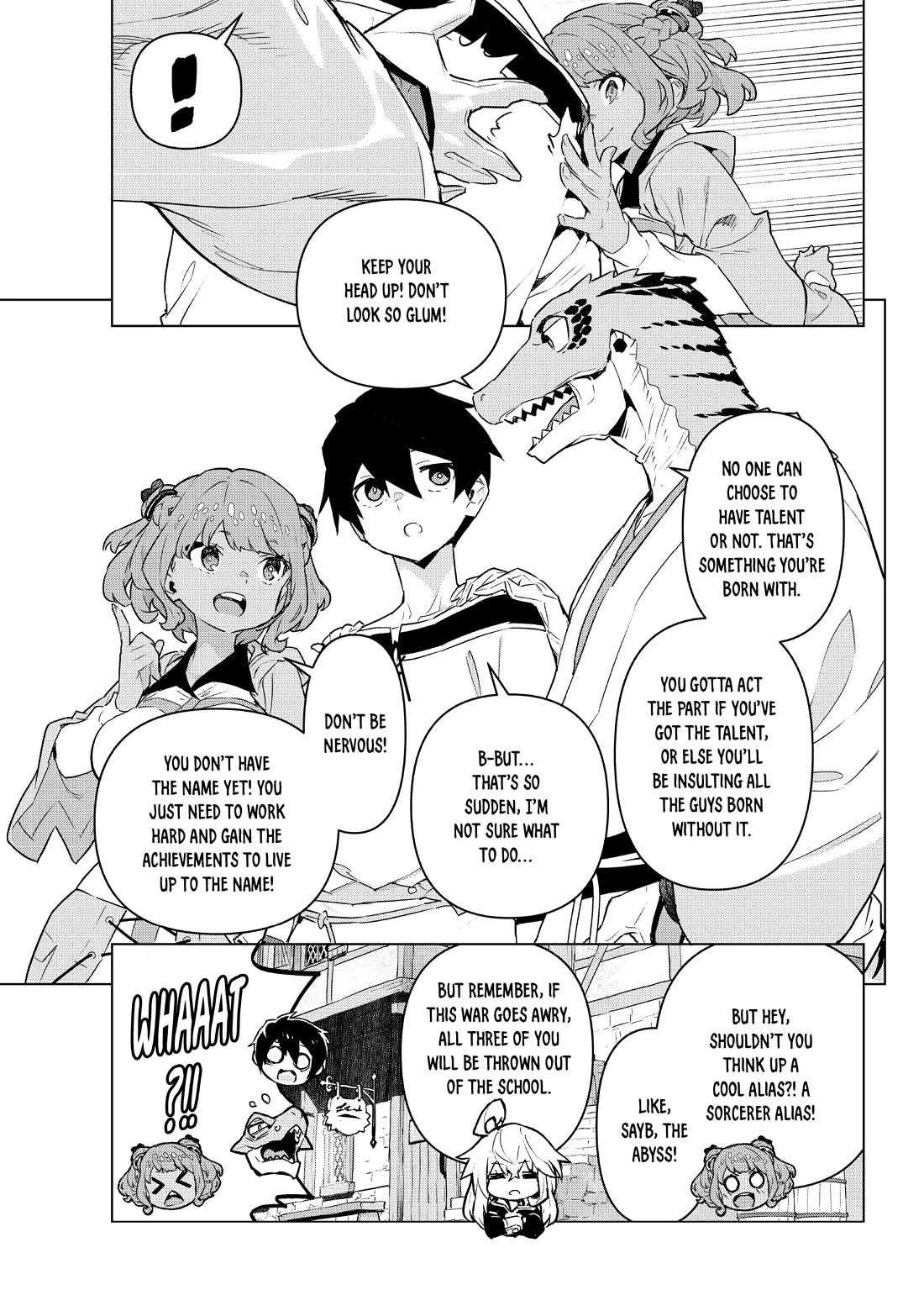 Mahoutsukai Reimeiki Chapter 37 page 14 - Chapter 37: THE ABYSS SORCERER