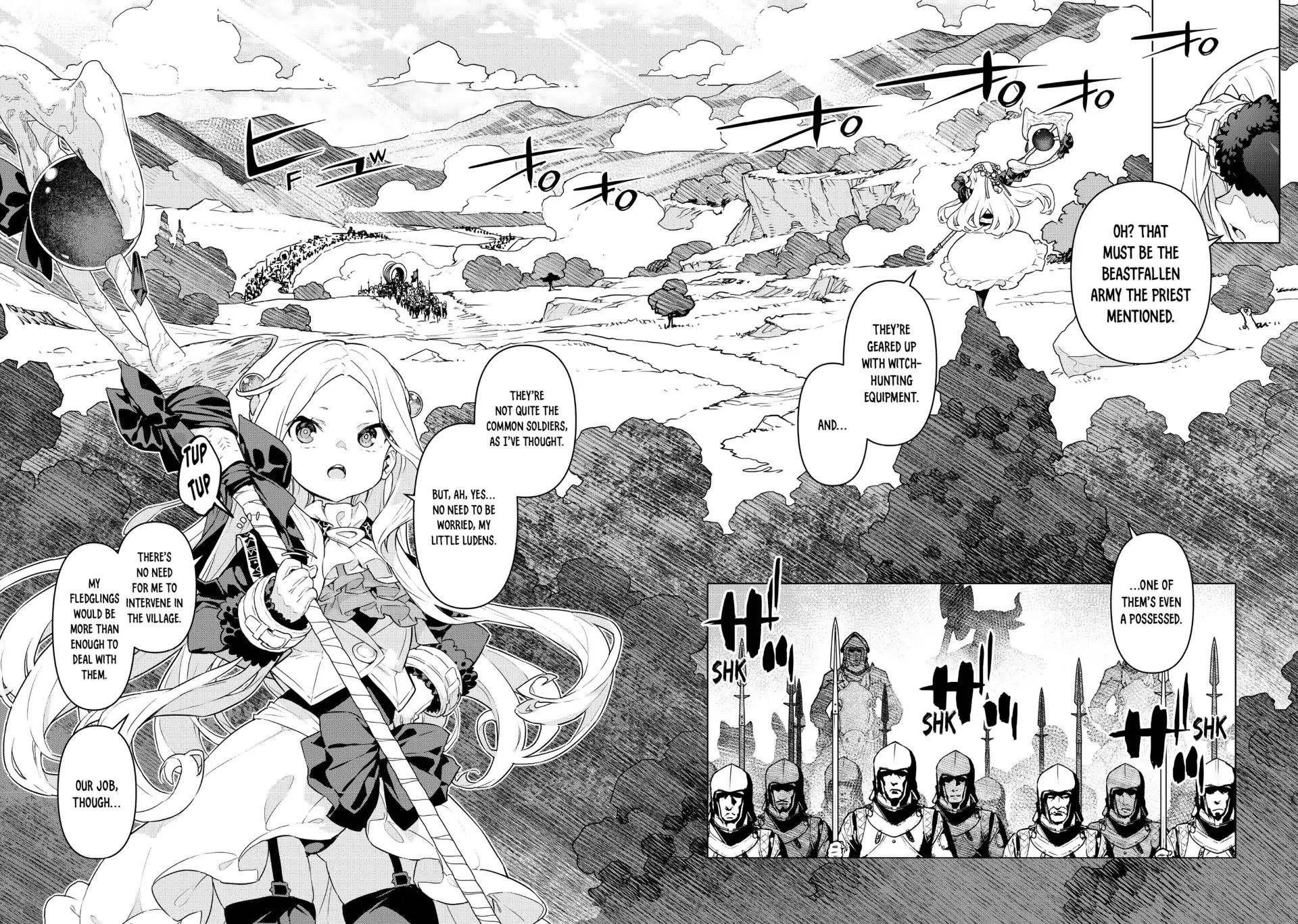 Mahoutsukai Reimeiki Chapter 37 page 15 - Chapter 37: THE ABYSS SORCERER
