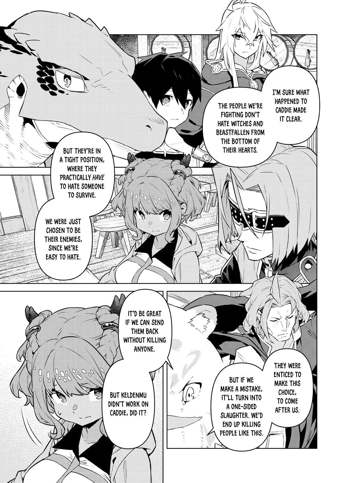 Mahoutsukai Reimeiki Chapter 37 page 3 - Chapter 37: THE ABYSS SORCERER