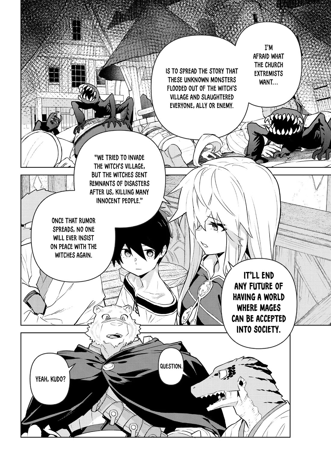 Mahoutsukai Reimeiki Chapter 37 page 4 - Chapter 37: THE ABYSS SORCERER