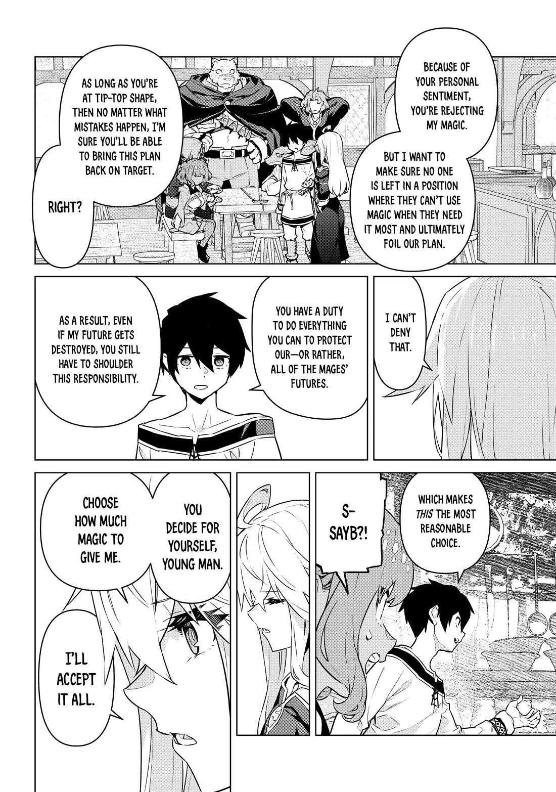 Mahoutsukai Reimeiki Chapter 37 page 8 - Chapter 37: THE ABYSS SORCERER