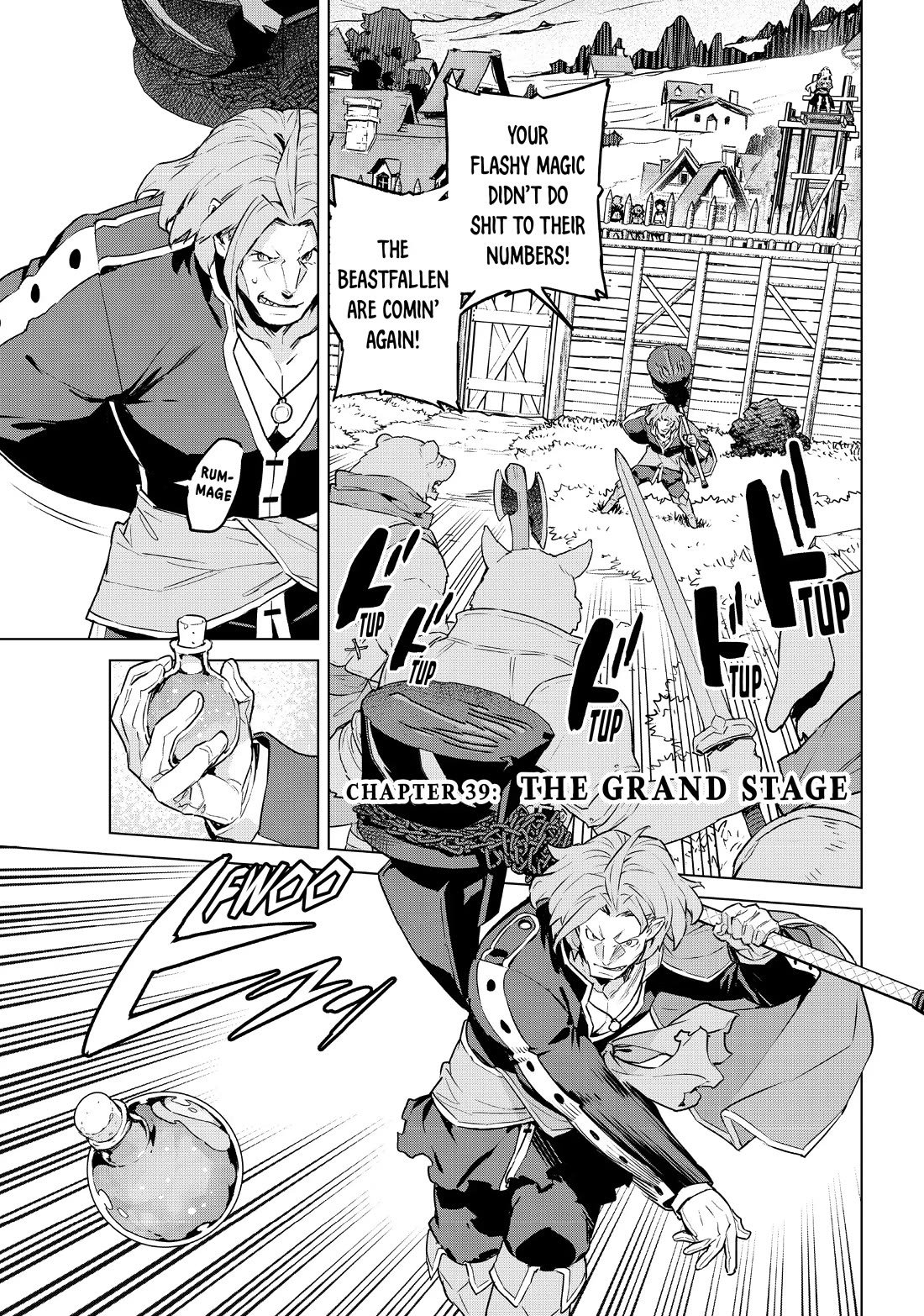 Mahoutsukai Reimeiki Chapter 39 page 1 - Chapter 39: THE GRAND STAGE