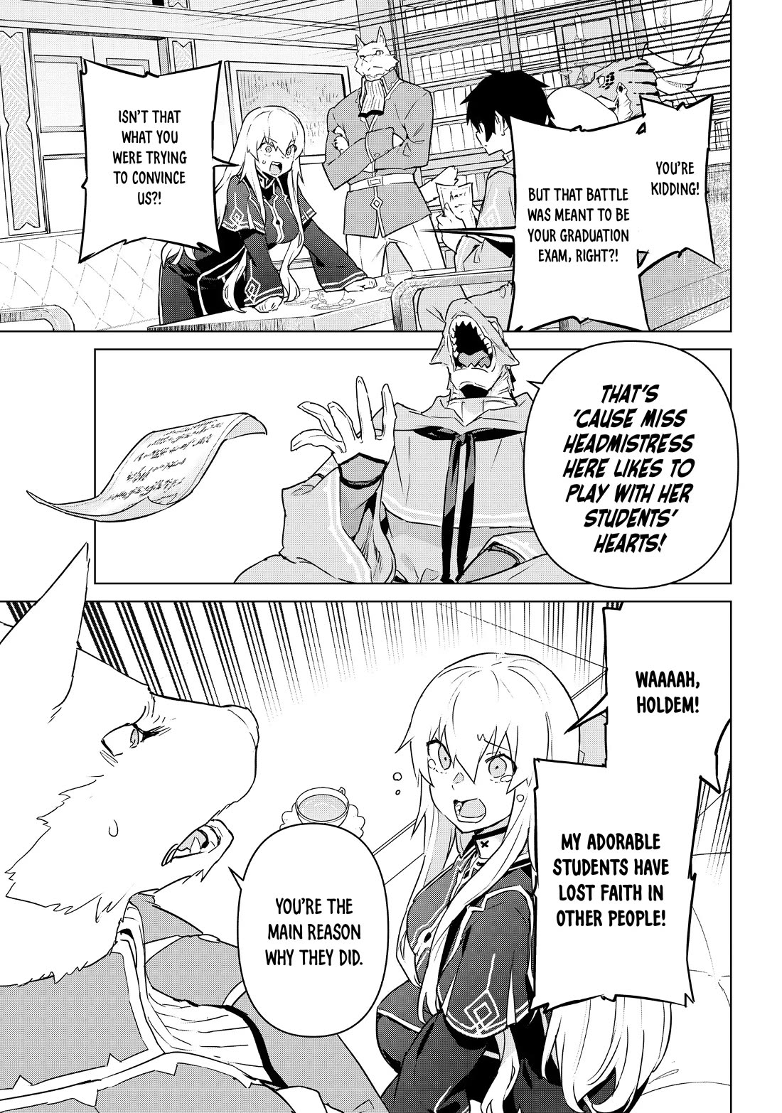 Mahoutsukai Reimeiki Chapter 40 page 19 - Chapter 40: LEAVING THE NEST [END]