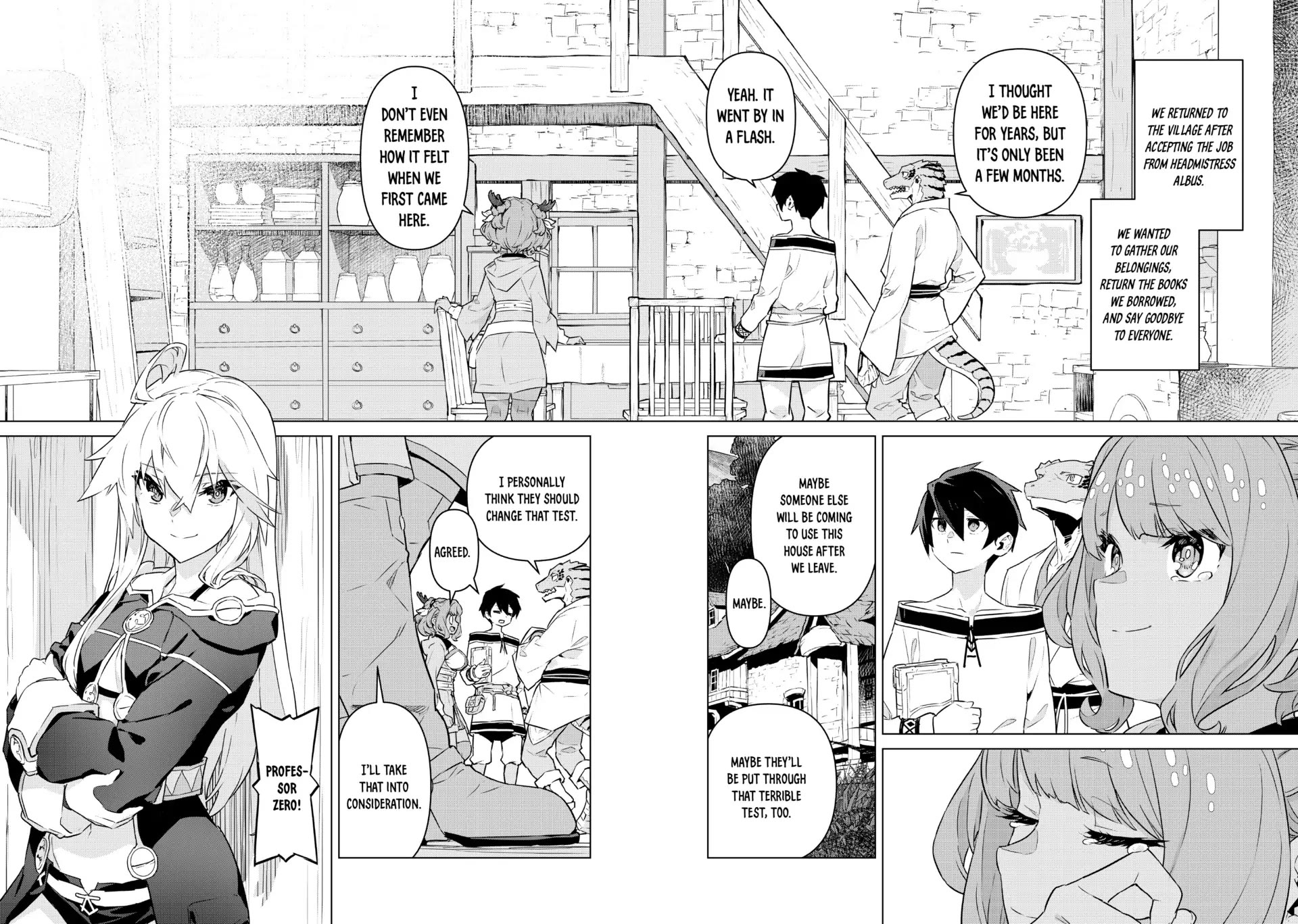 Mahoutsukai Reimeiki Chapter 40 page 22 - Chapter 40: LEAVING THE NEST [END]