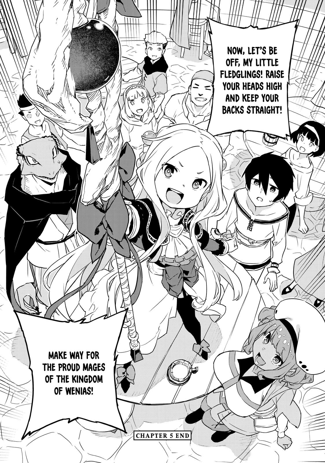 Mahoutsukai Reimeiki Chapter 5 page 33 - Chapter 5