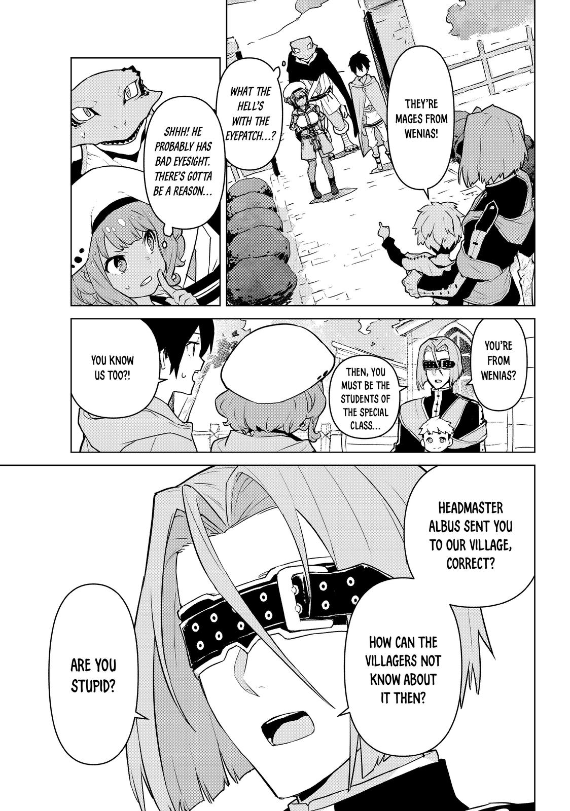 Mahoutsukai Reimeiki Chapter 7 page 38 - Chapter 7