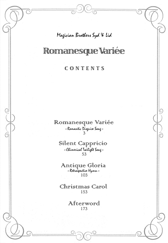 Mahoutsukai Syd & Lid Chapter 1.2 page 3 - Chapter 1 v2 : Romanesque Variée ~Romantic Disguise Song~