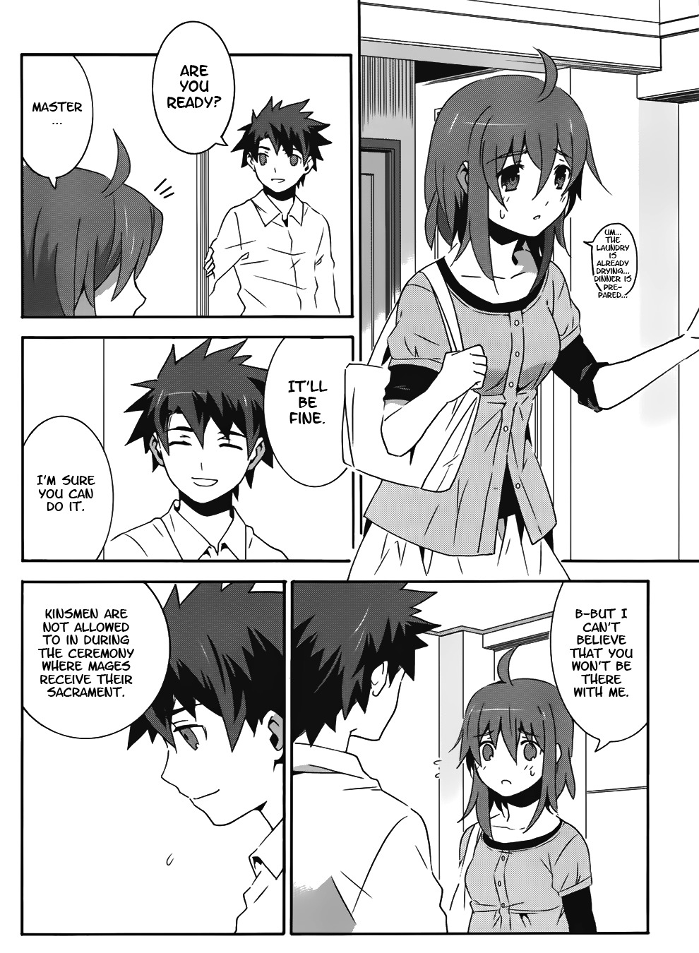 Mahoutsukai to Deshi no Futekisetsu na Kankei Chapter 12 page 32 - Chapter 12