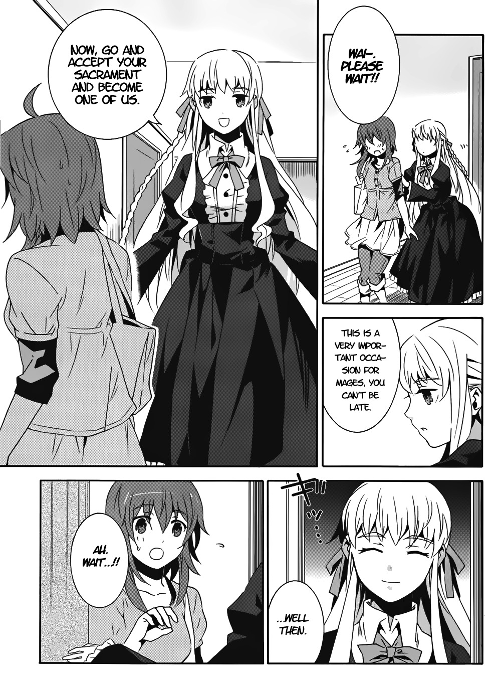 Mahoutsukai to Deshi no Futekisetsu na Kankei Chapter 13 page 3 - Chapter 13