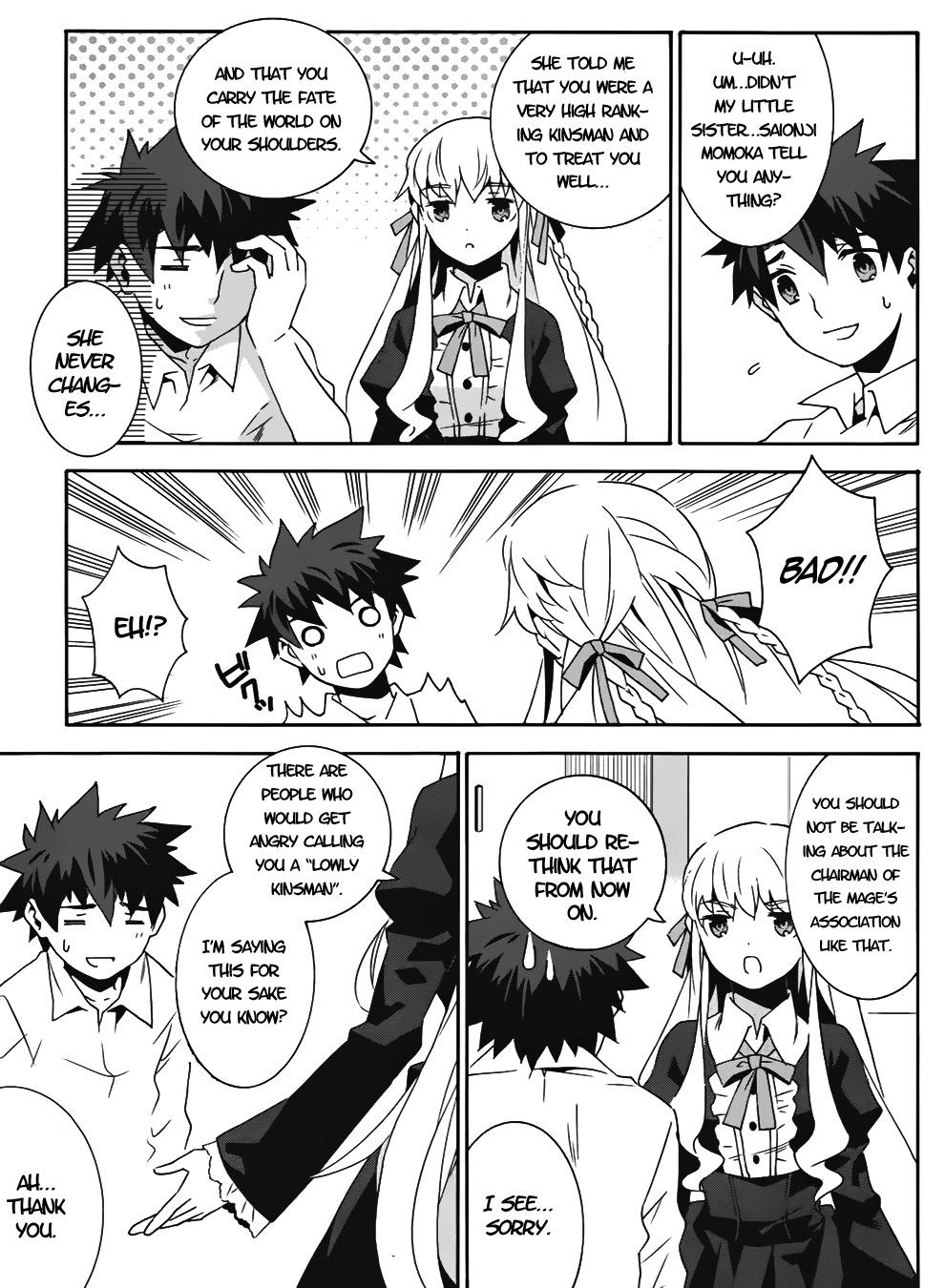 Mahoutsukai to Deshi no Futekisetsu na Kankei Chapter 13 page 7 - Chapter 13