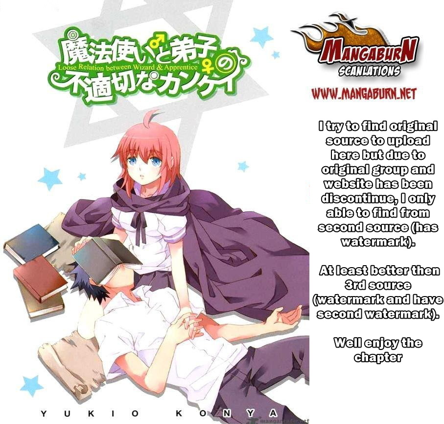 Mahoutsukai to Deshi no Futekisetsu na Kankei Chapter 18 page 1 - Chapter 18