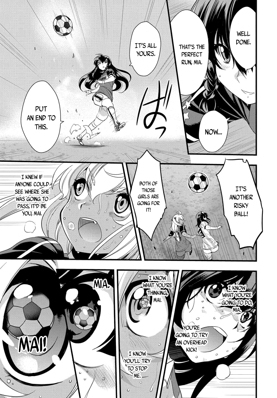 Mai Ball! Chapter 105.3 page 3 - Chapter 105.3: The Final Whistle! (Part 3)