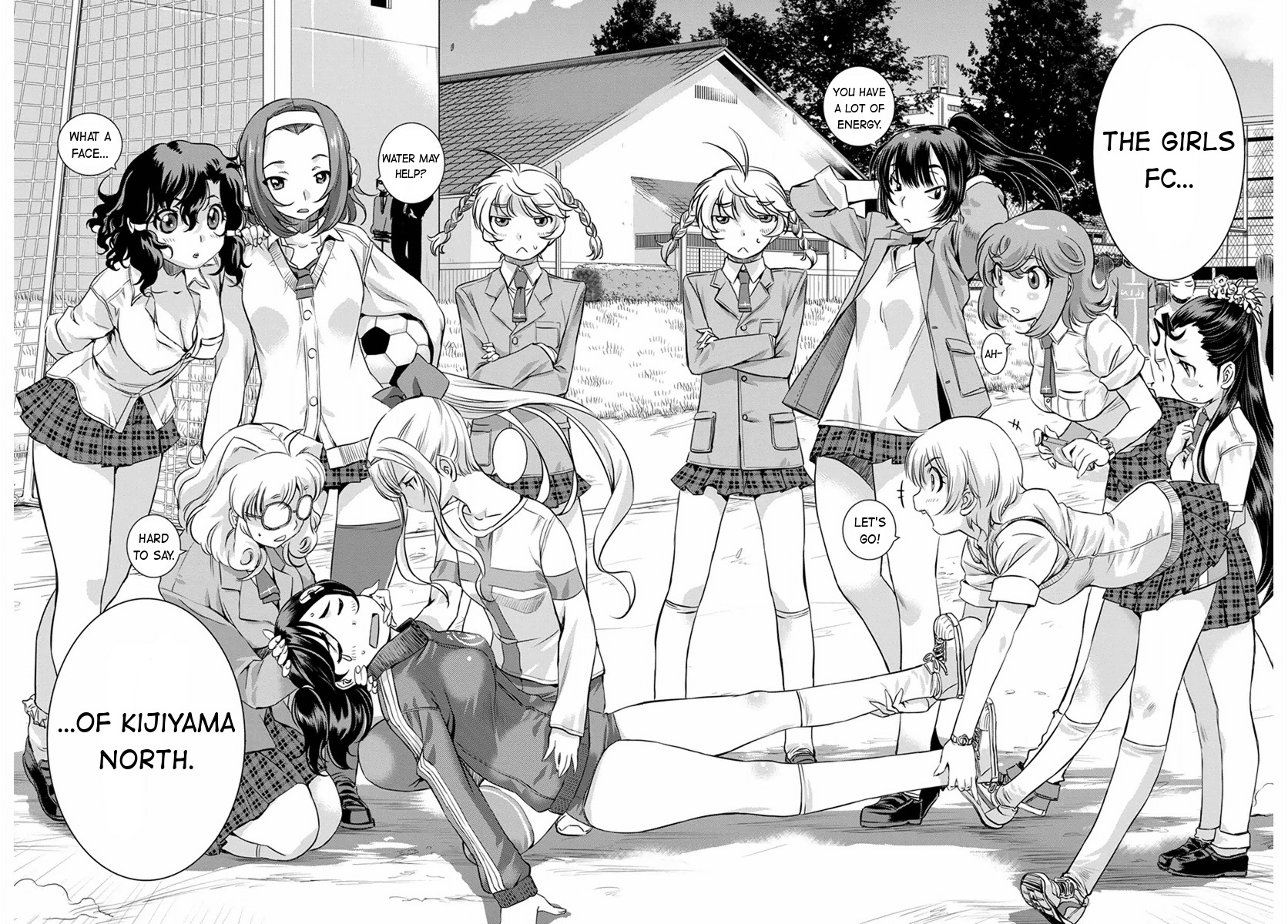 Mai Ball! Chapter 4 page 16 - Chapter 4: Welcome to the Girls Soccer Club!