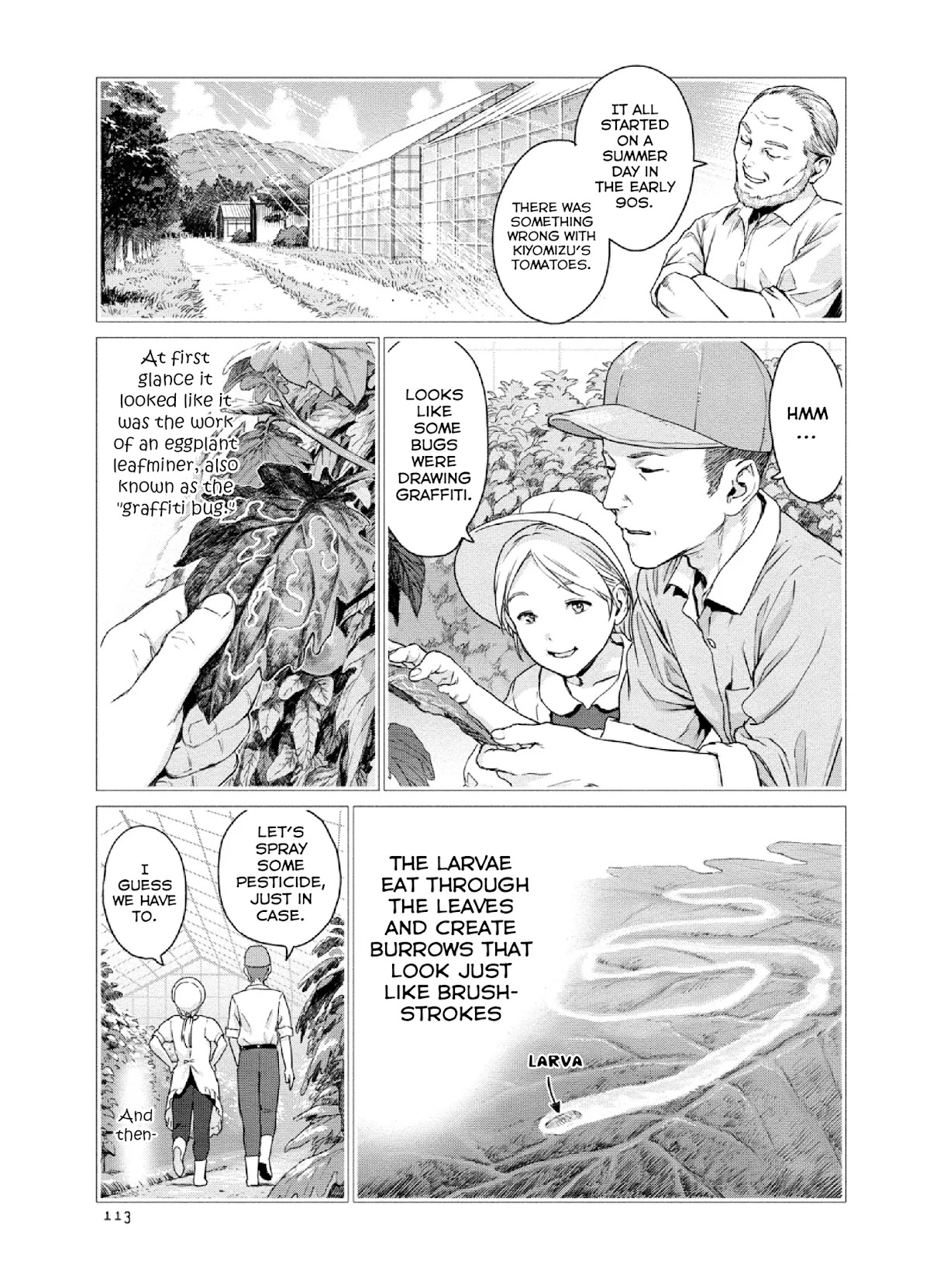 Mai no Mushigurashi Chapter 11 page 3 - Chapter 11: Leafminer