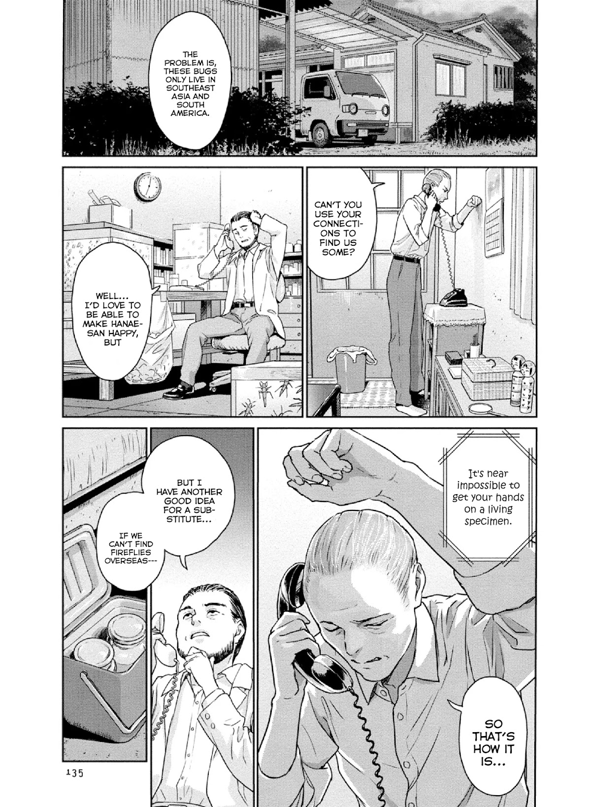 Mai no Mushigurashi Chapter 13 page 7 - Chapter 13: Heike Firefly