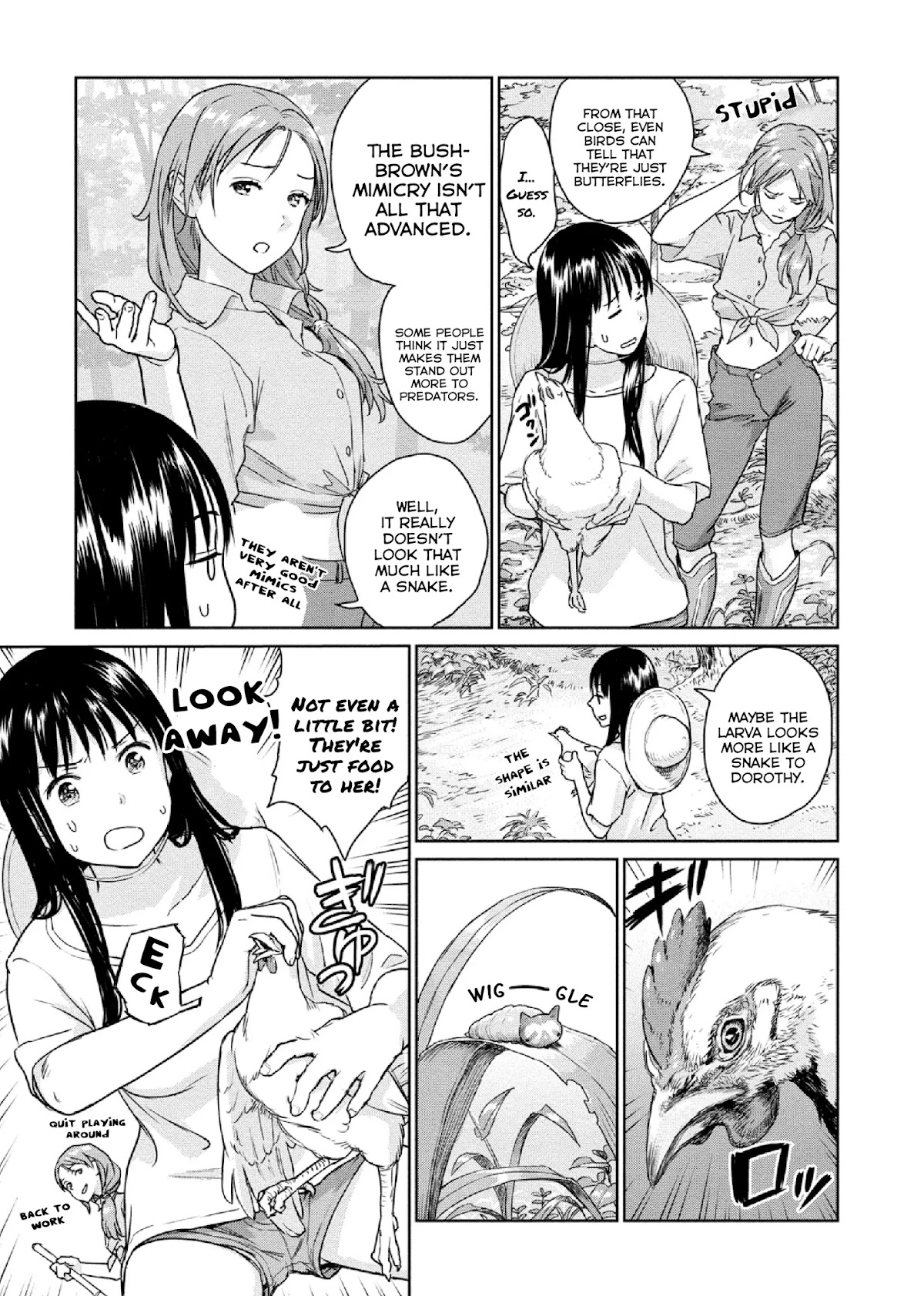 Mai no Mushigurashi Chapter 14 page 7 - Chapter 14: Bushbrown