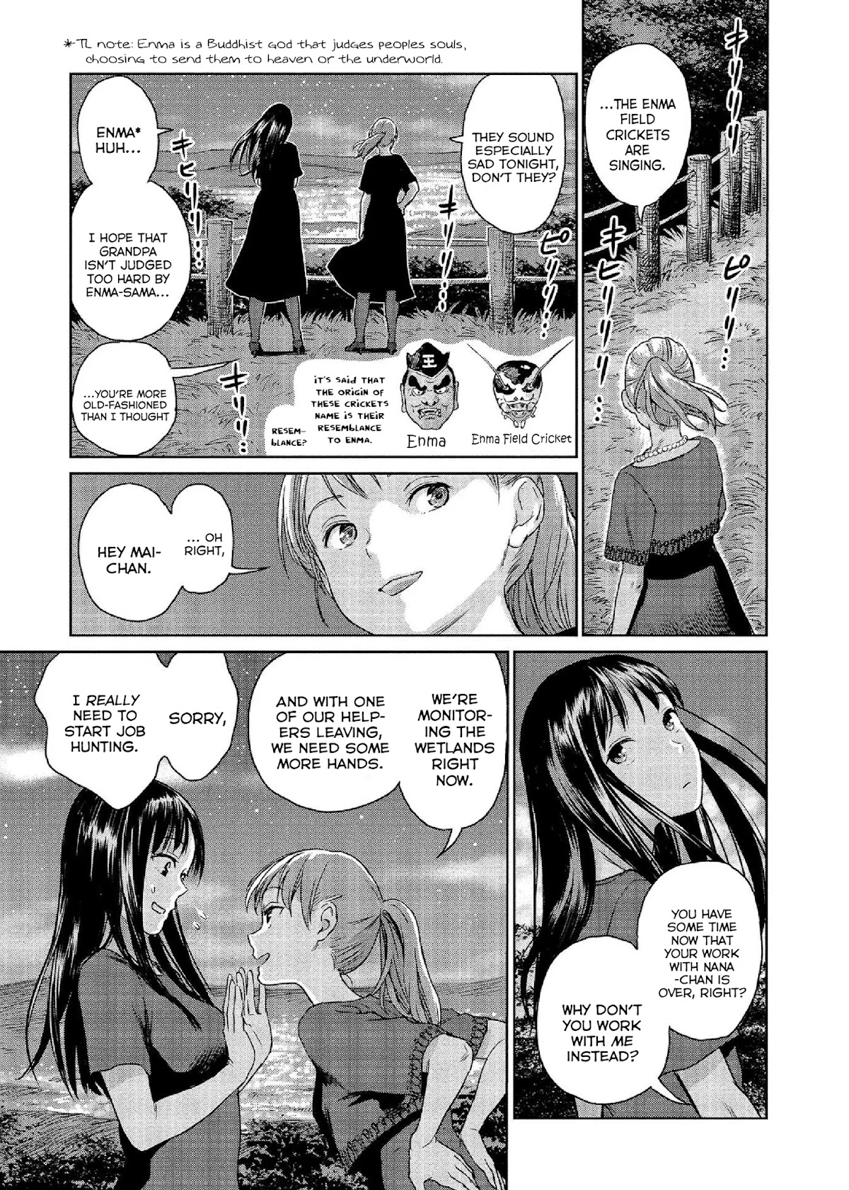 Mai no Mushigurashi Chapter 16 page 9 - Chapter 16: Field Cricket
