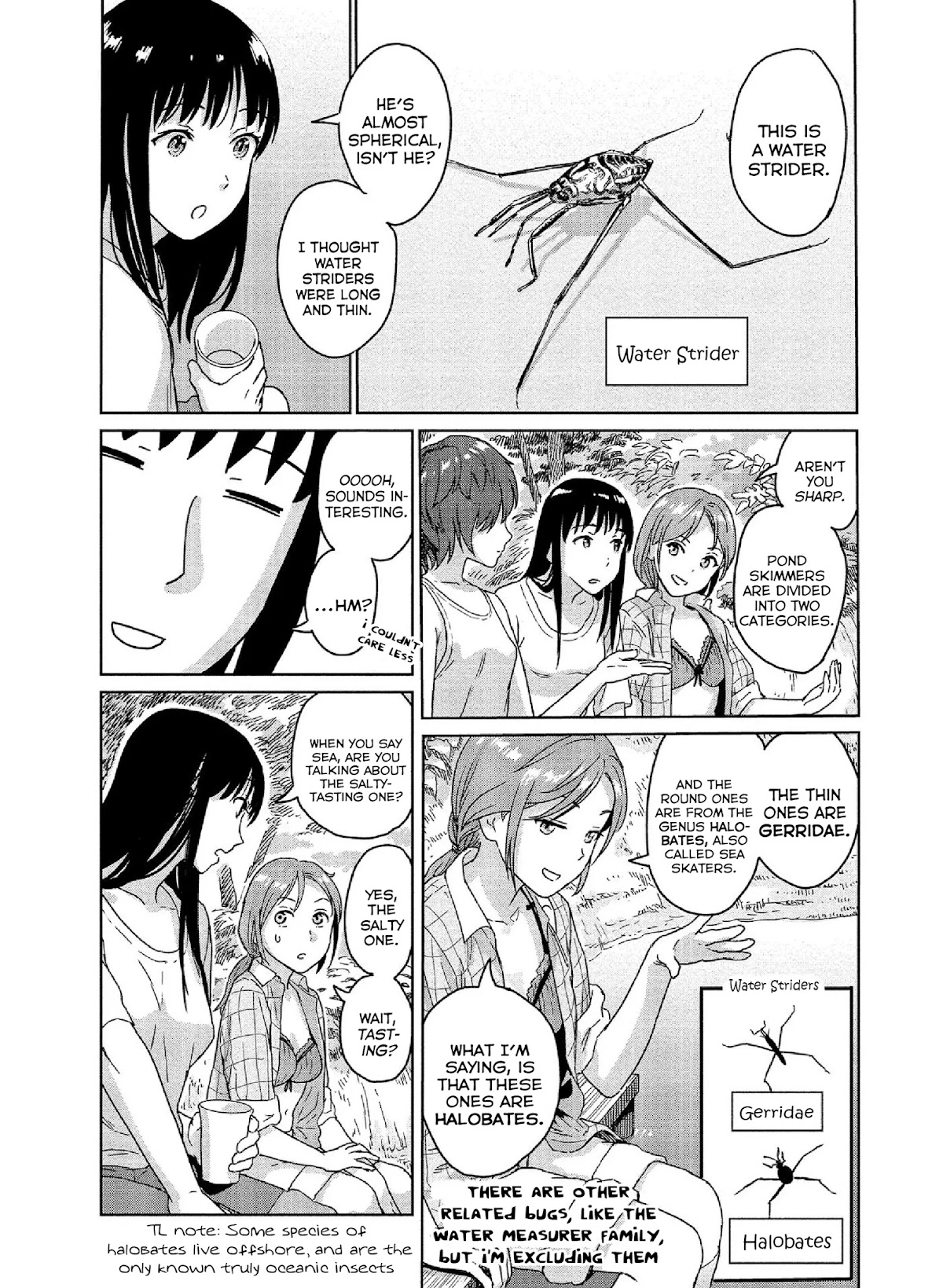 Mai no Mushigurashi Chapter 18 page 5 - Chapter 18: Water Strider