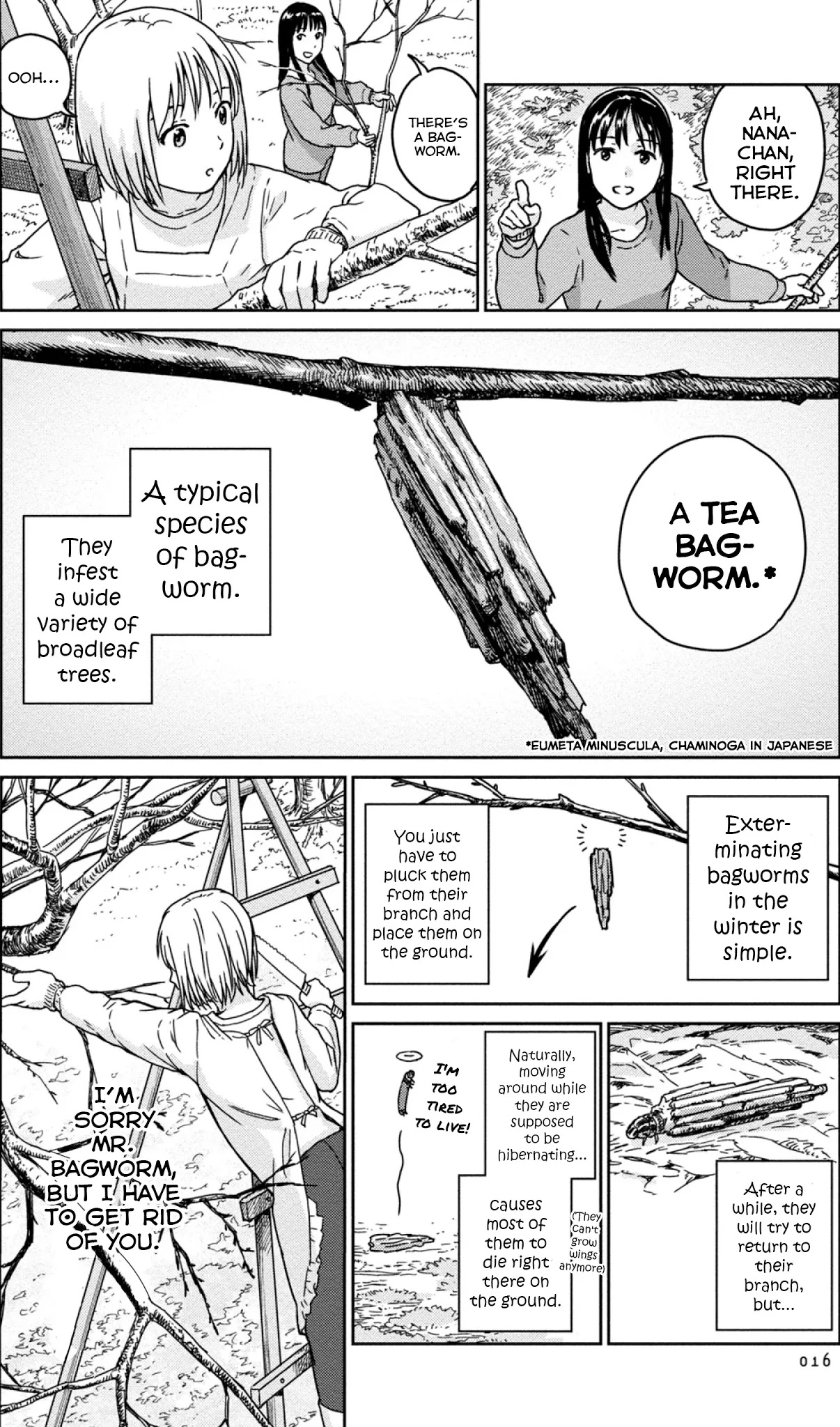 Mai no Mushigurashi Chapter 2 page 4 - Chapter 2: Bagworm