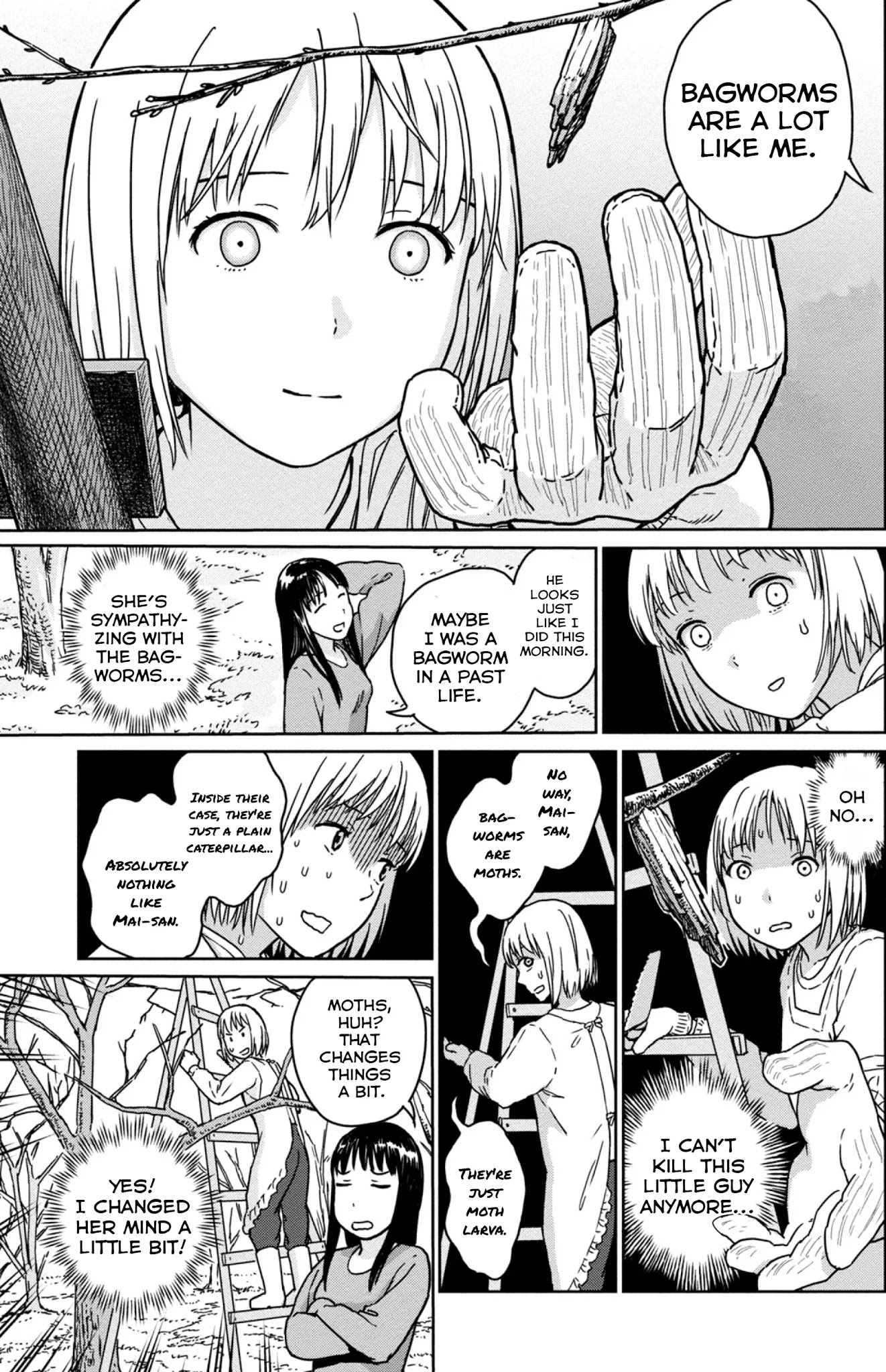 Mai no Mushigurashi Chapter 2 page 5 - Chapter 2: Bagworm