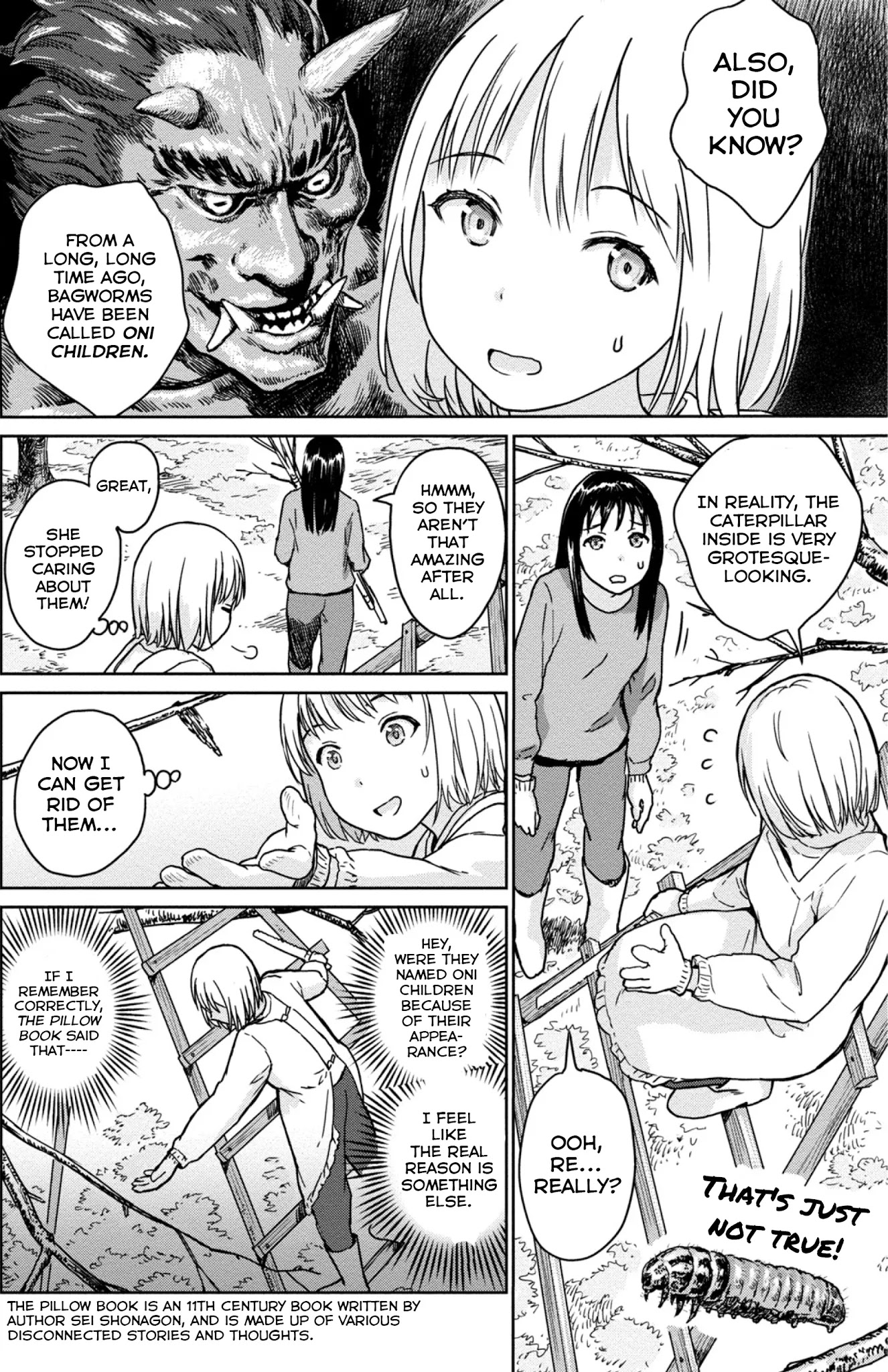 Mai no Mushigurashi Chapter 2 page 6 - Chapter 2: Bagworm