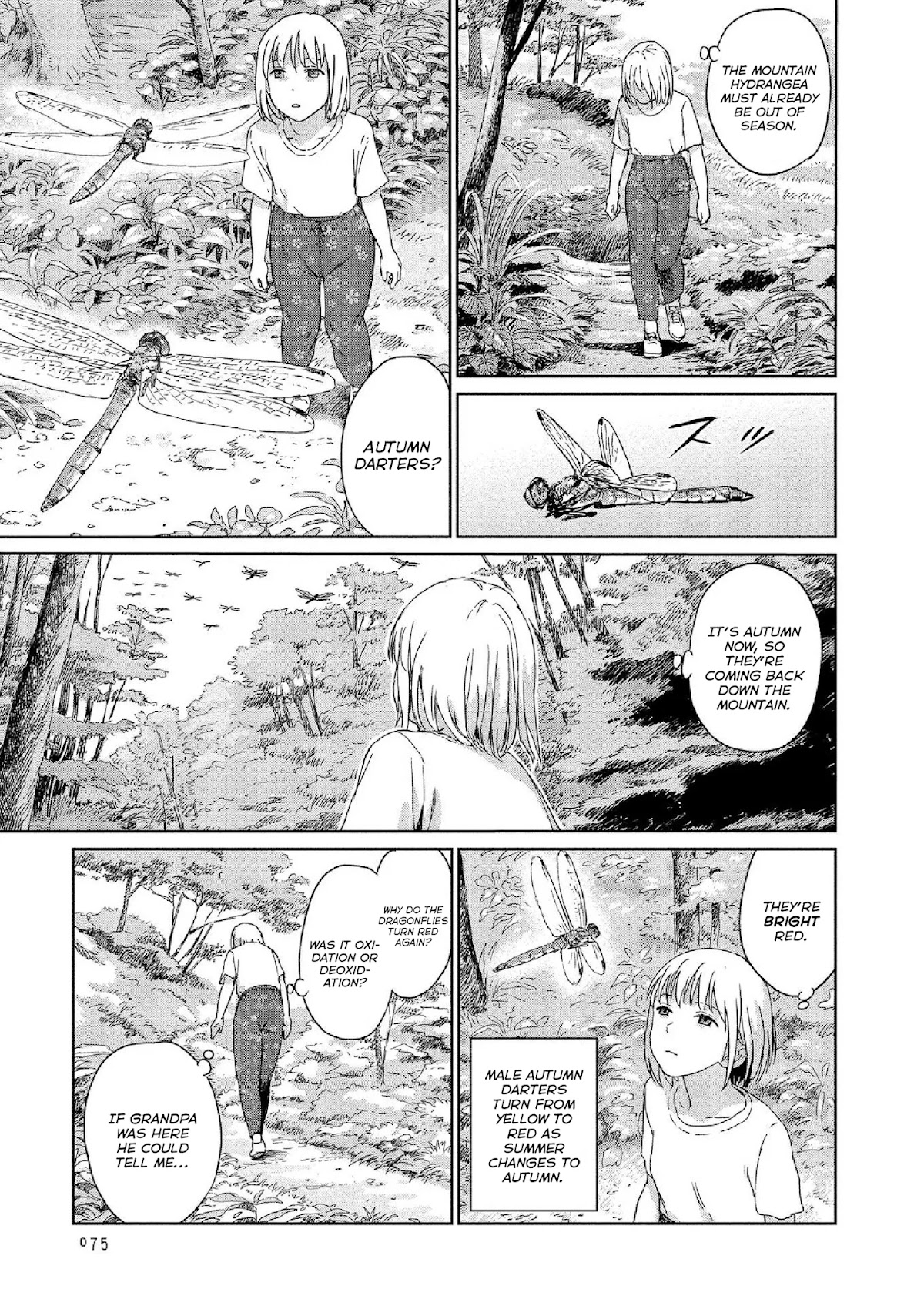 Mai no Mushigurashi Chapter 24 page 7 - Chapter 24: Autumn Darter