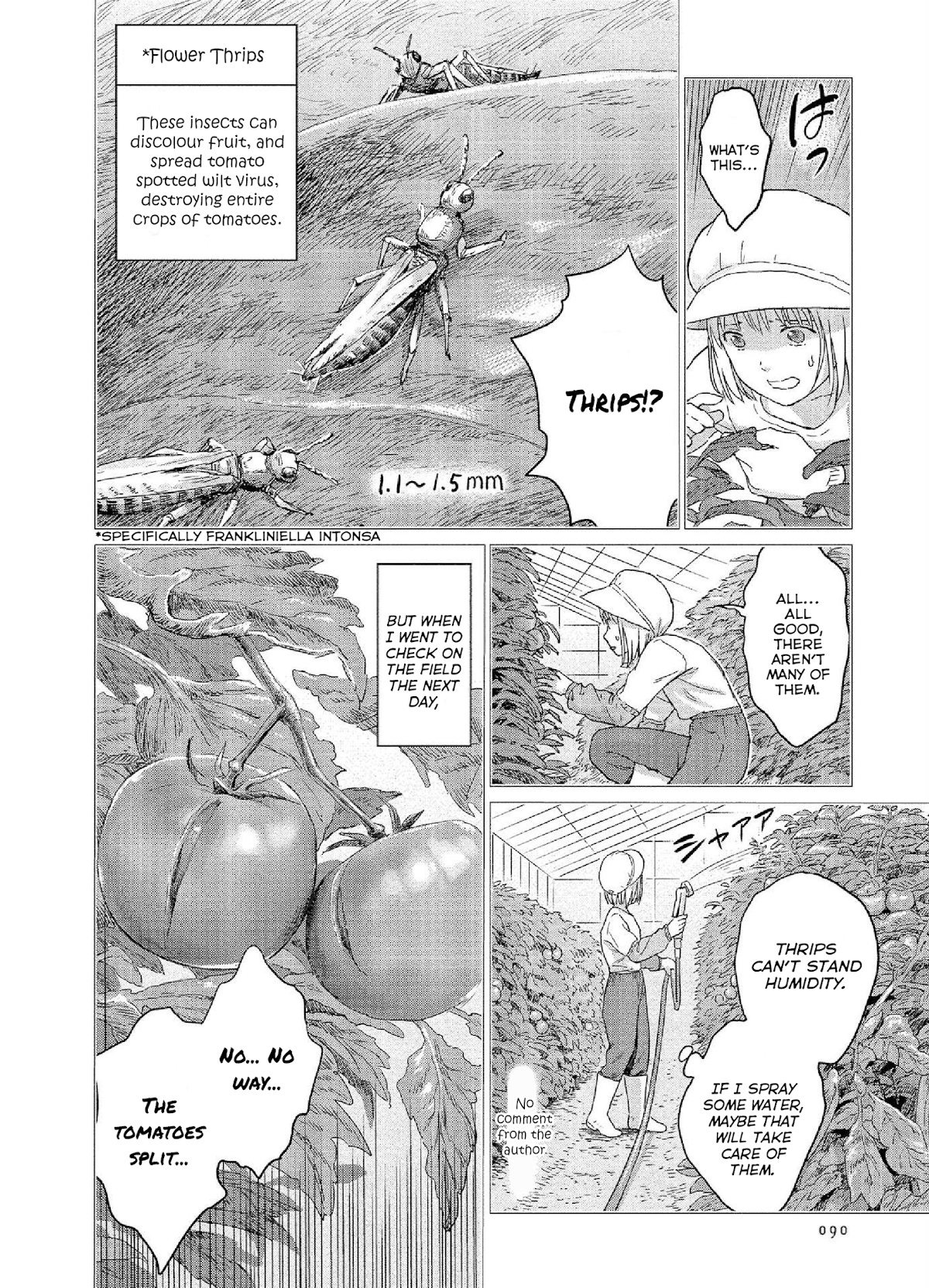 Mai no Mushigurashi Chapter 26 page 4 - Chapter 26: Flower Thrips