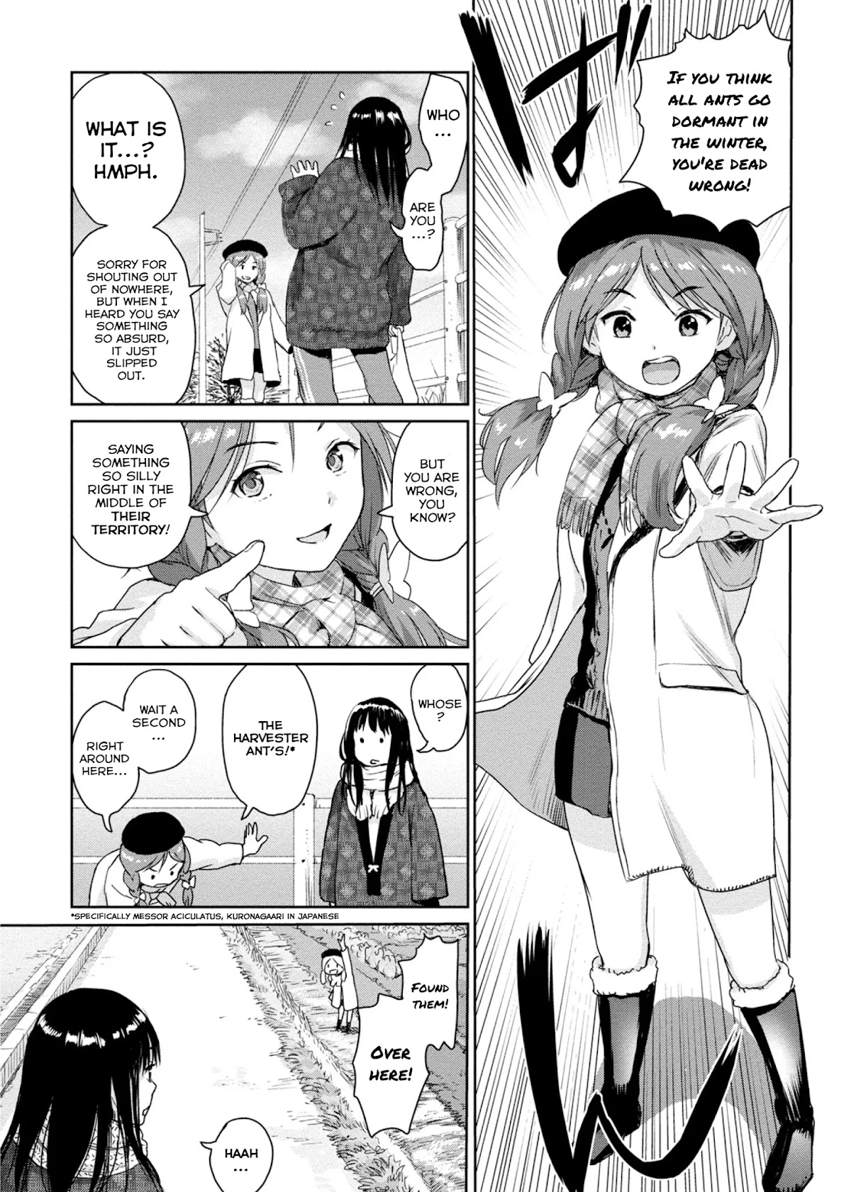 Mai no Mushigurashi Chapter 3 page 3 - Chapter 3: Harvester Ant
