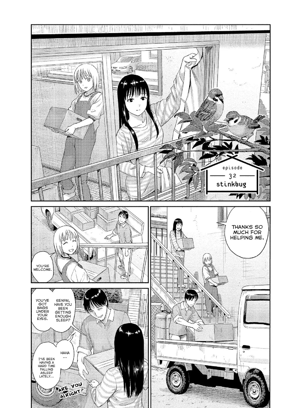 Mai no Mushigurashi Chapter 32 page 1 - Chapter 32: Stinkbug
