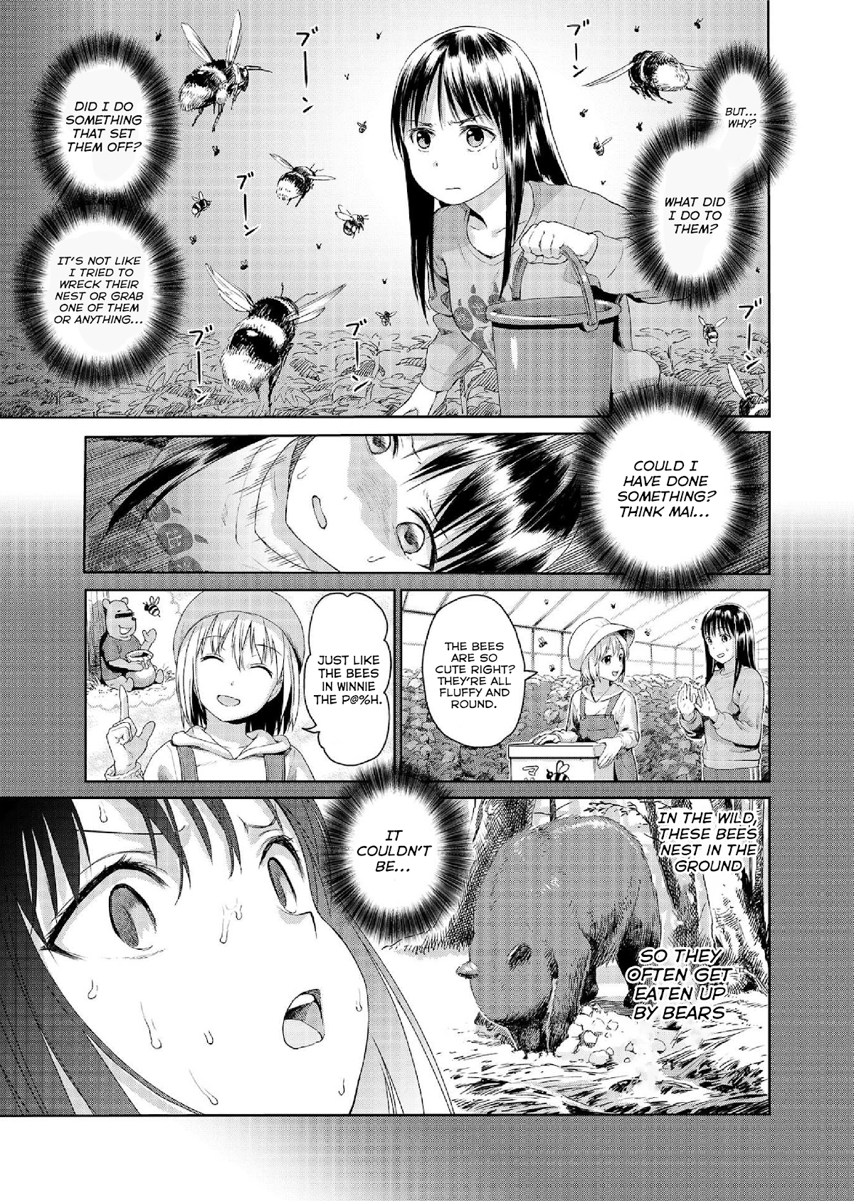 Mai no Mushigurashi Chapter 34.1 page 6 - Chapter 34.1: Buff-tailed Bumblebee