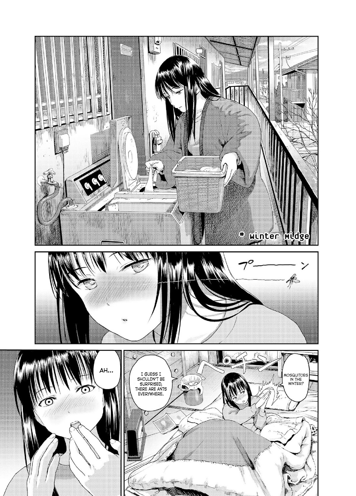 Mai no Mushigurashi Chapter 34.2 page 1 - Chapter 34.2: Winter Midge