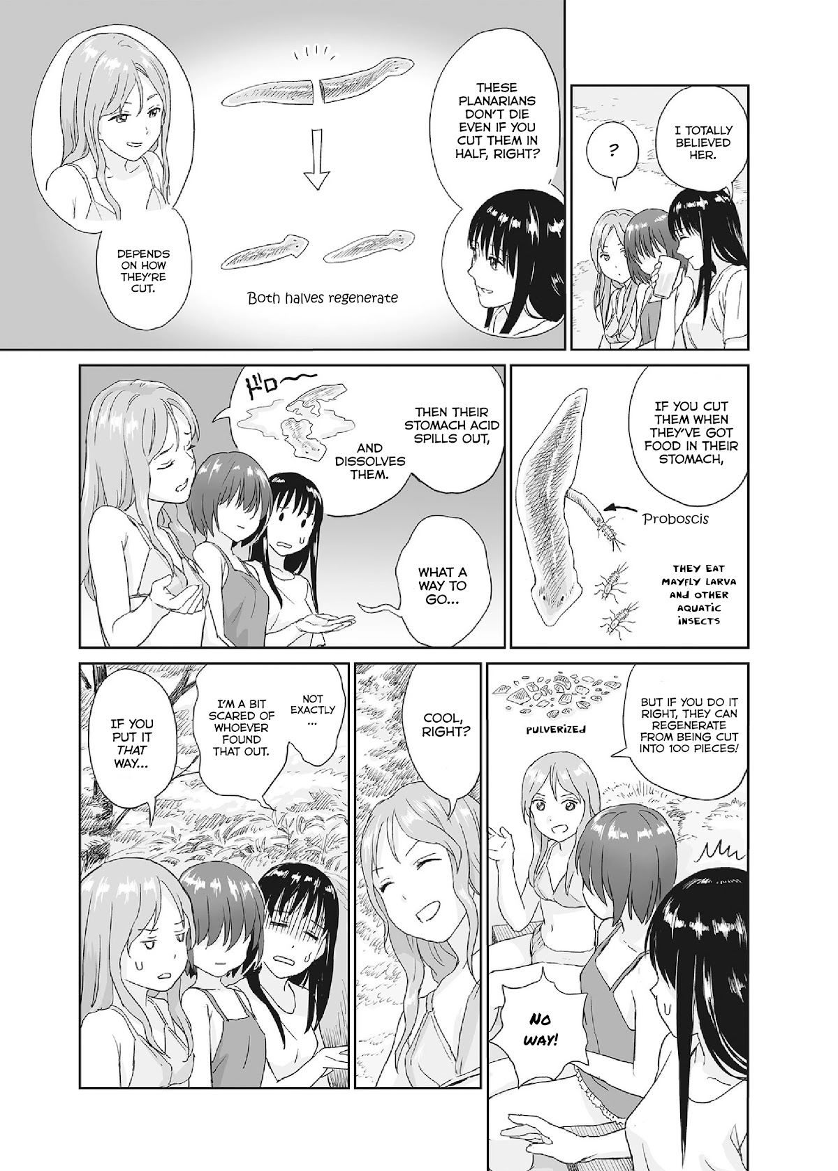 Mai no Mushigurashi Chapter 34.6 page 5 - Chapter 34.6: Planarian