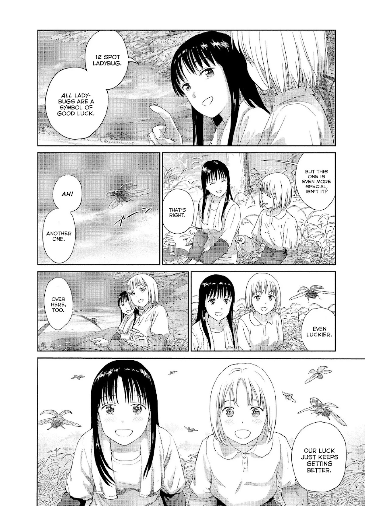 Mai no Mushigurashi Chapter 34 page 4 - Chapter 34: Spot Ladybug [END]