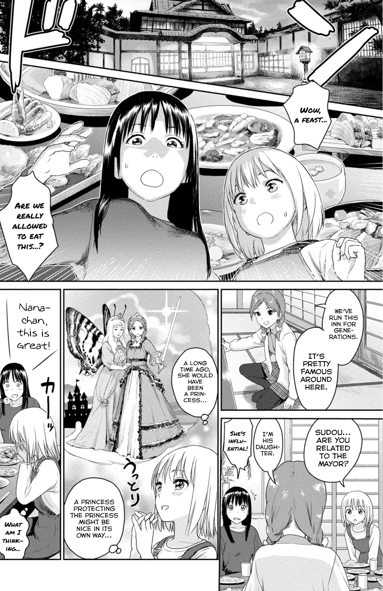 Mai no Mushigurashi Chapter 4 page 8 - Chapter 4: Princess Butterfly