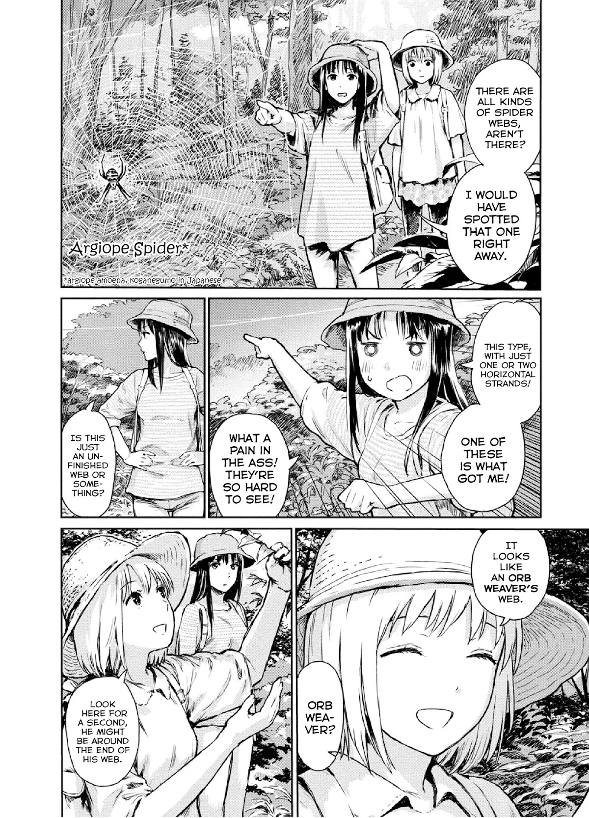 Mai no Mushigurashi Chapter 8 page 4 - Chapter 8: Orb Weaver