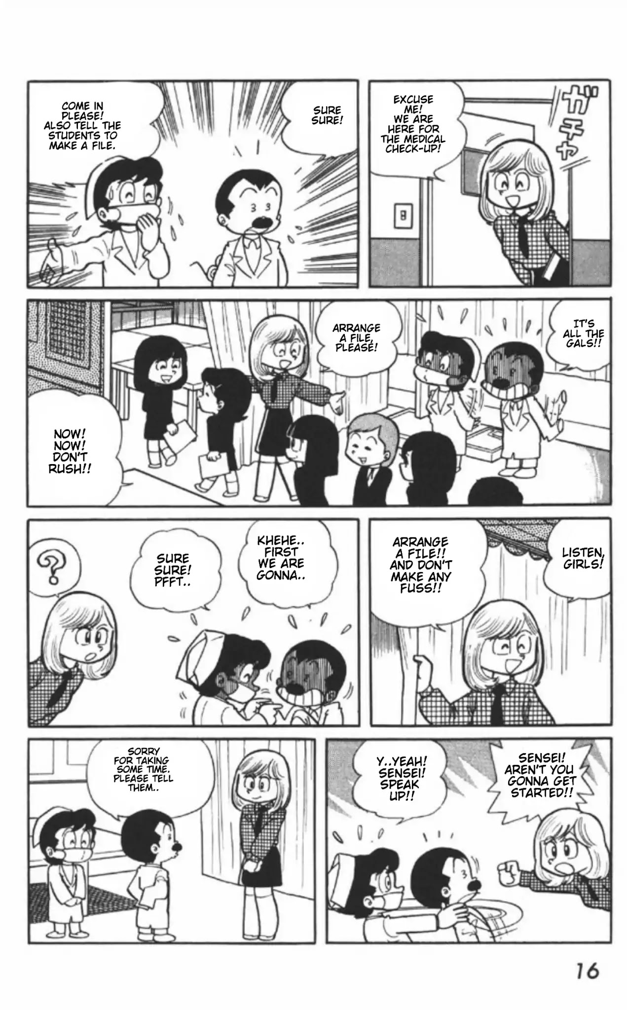 Maicching Machiko-sensei Chapter 1 page 14 - Chapter 1: Our New Home Teacher! Miss Machiko!
