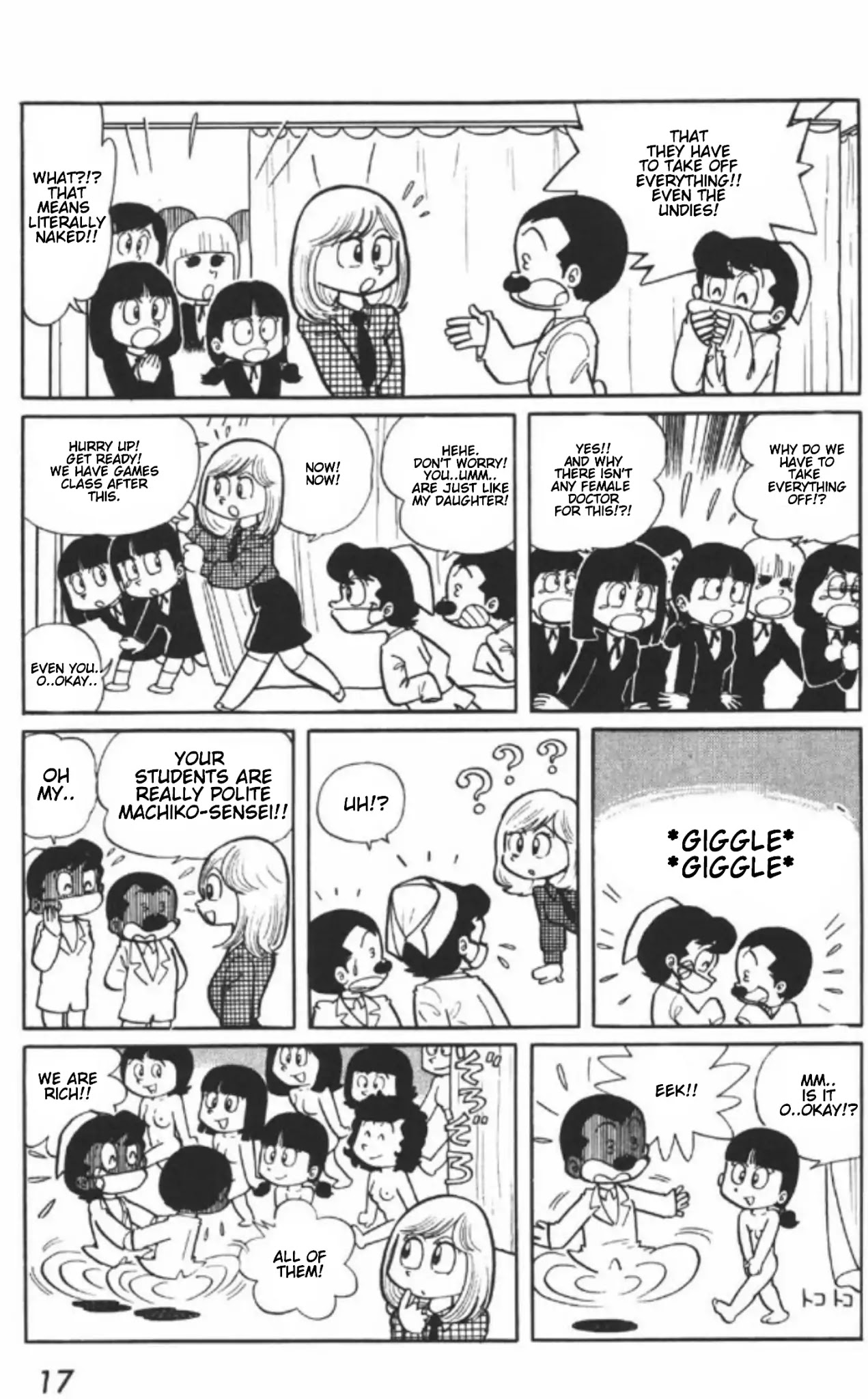 Maicching Machiko-sensei Chapter 1 page 15 - Chapter 1: Our New Home Teacher! Miss Machiko!