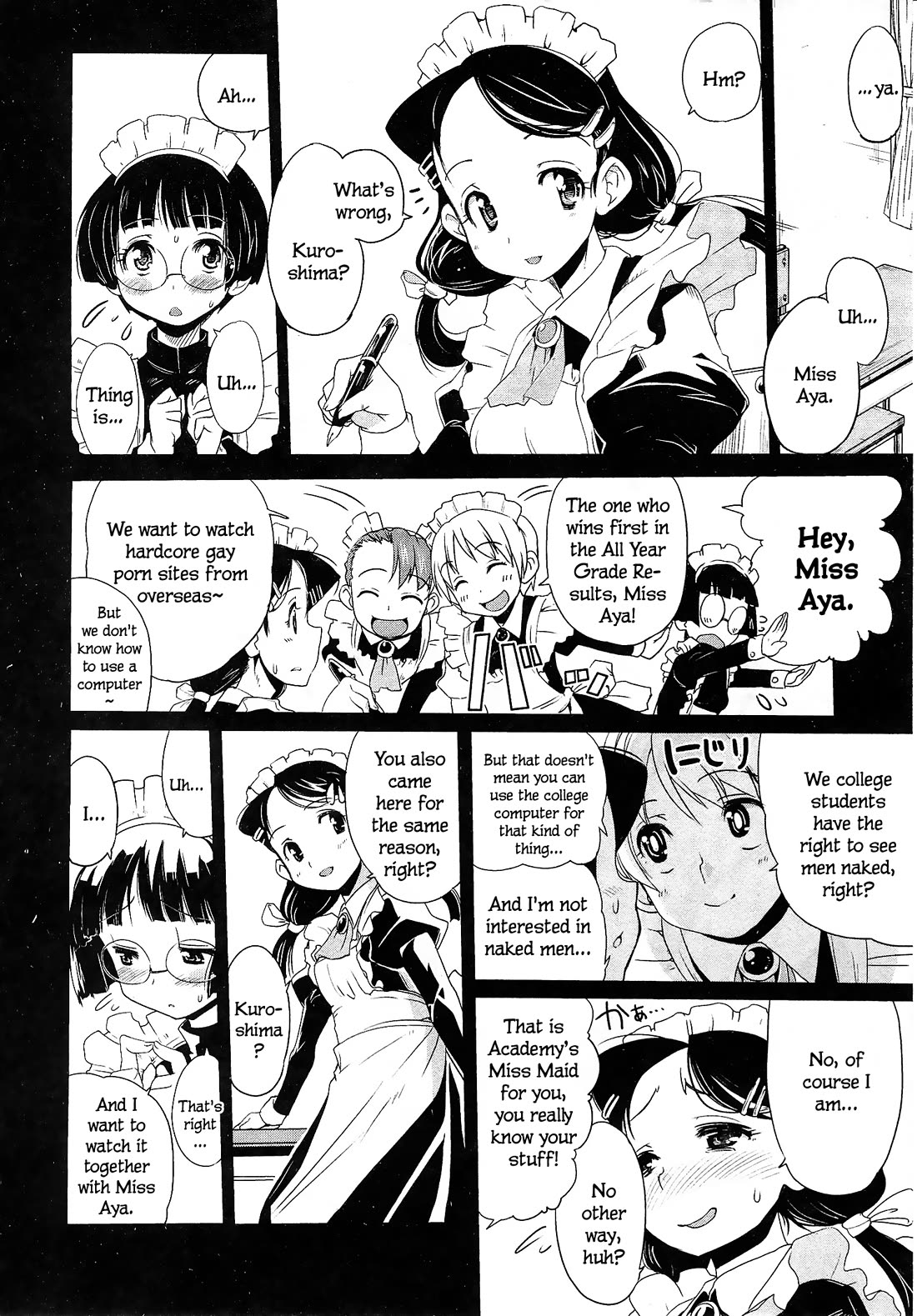 Maid in Japan Chapter 10.2 page 2 - Chapter 10.2: Konoe Aya of the Fall