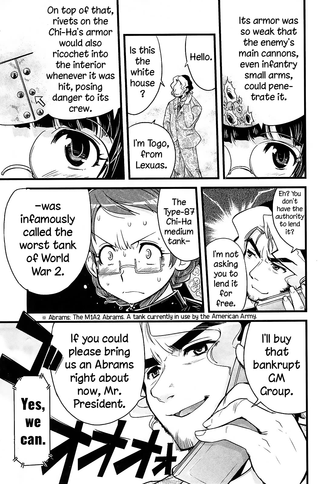 Maid in Japan Chapter 14.1 page 13 - Chapter 14.1: Service 14: Maid Outfit and Light Tanks
